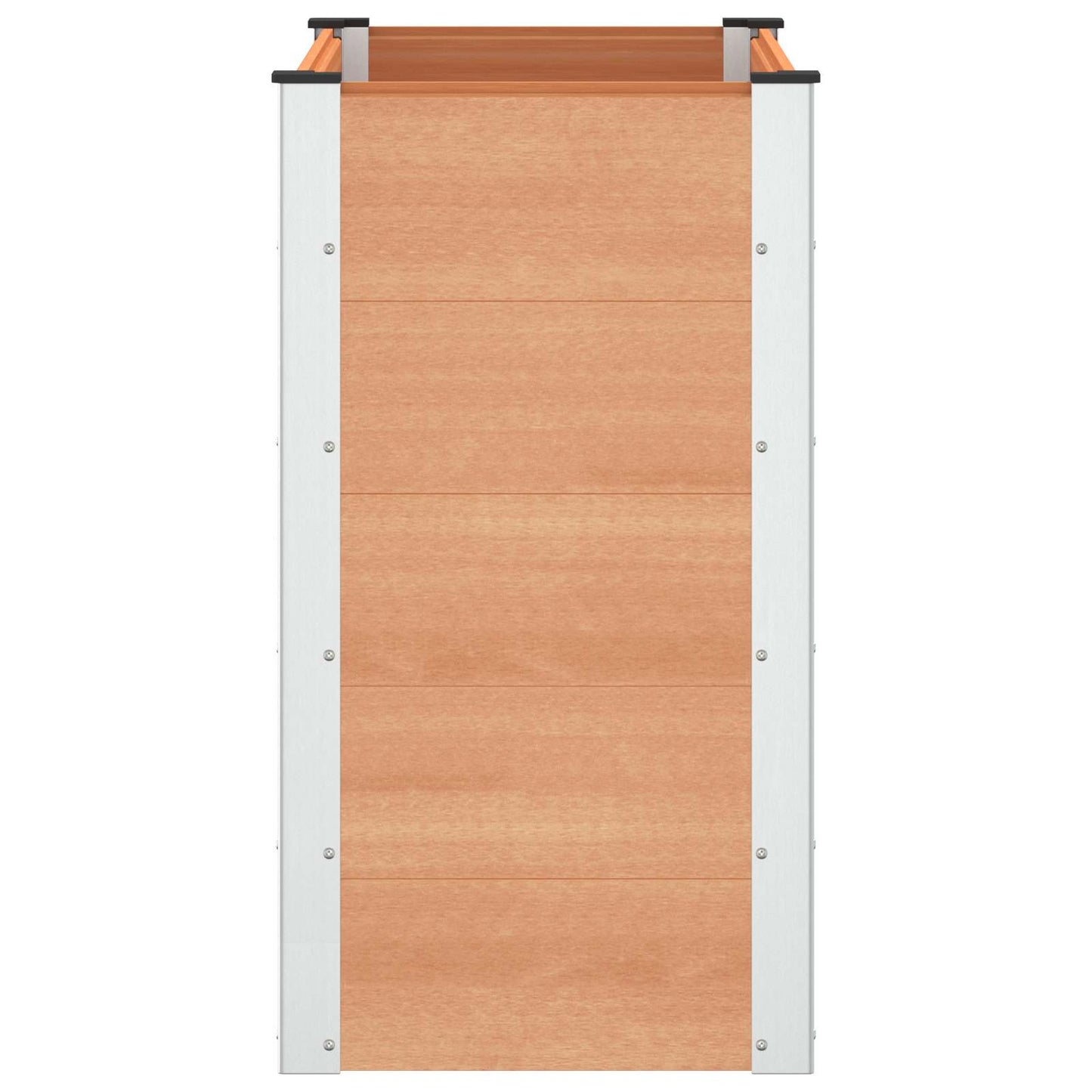 vidaXL Υπερυψωμένη Ζαρντινιέρα Καφέ 100 x 50 x 91 cm