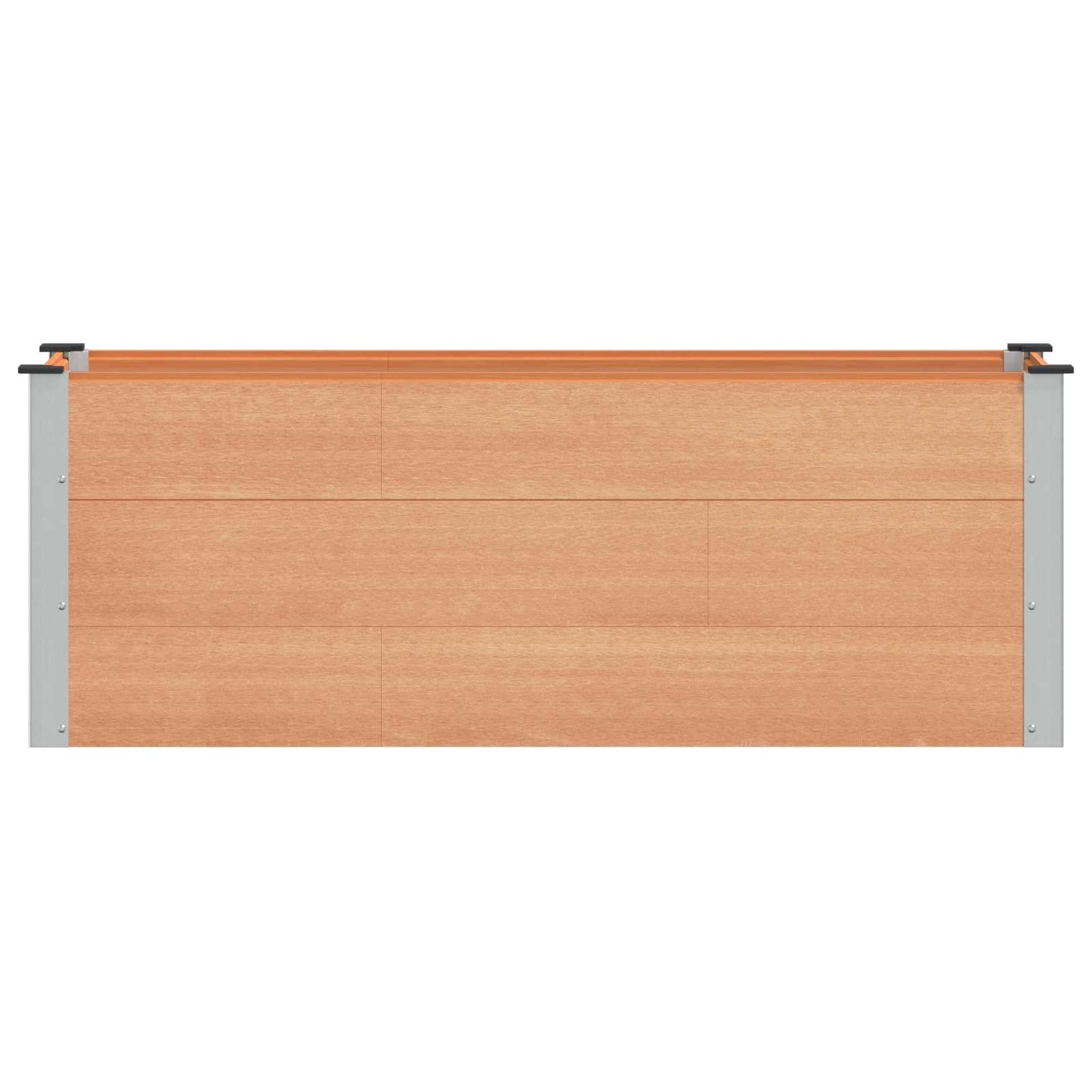 vidaXL Υπερυψωμένη Ζαρντινιέρα Καφέ 150 x 50 x 54 cm