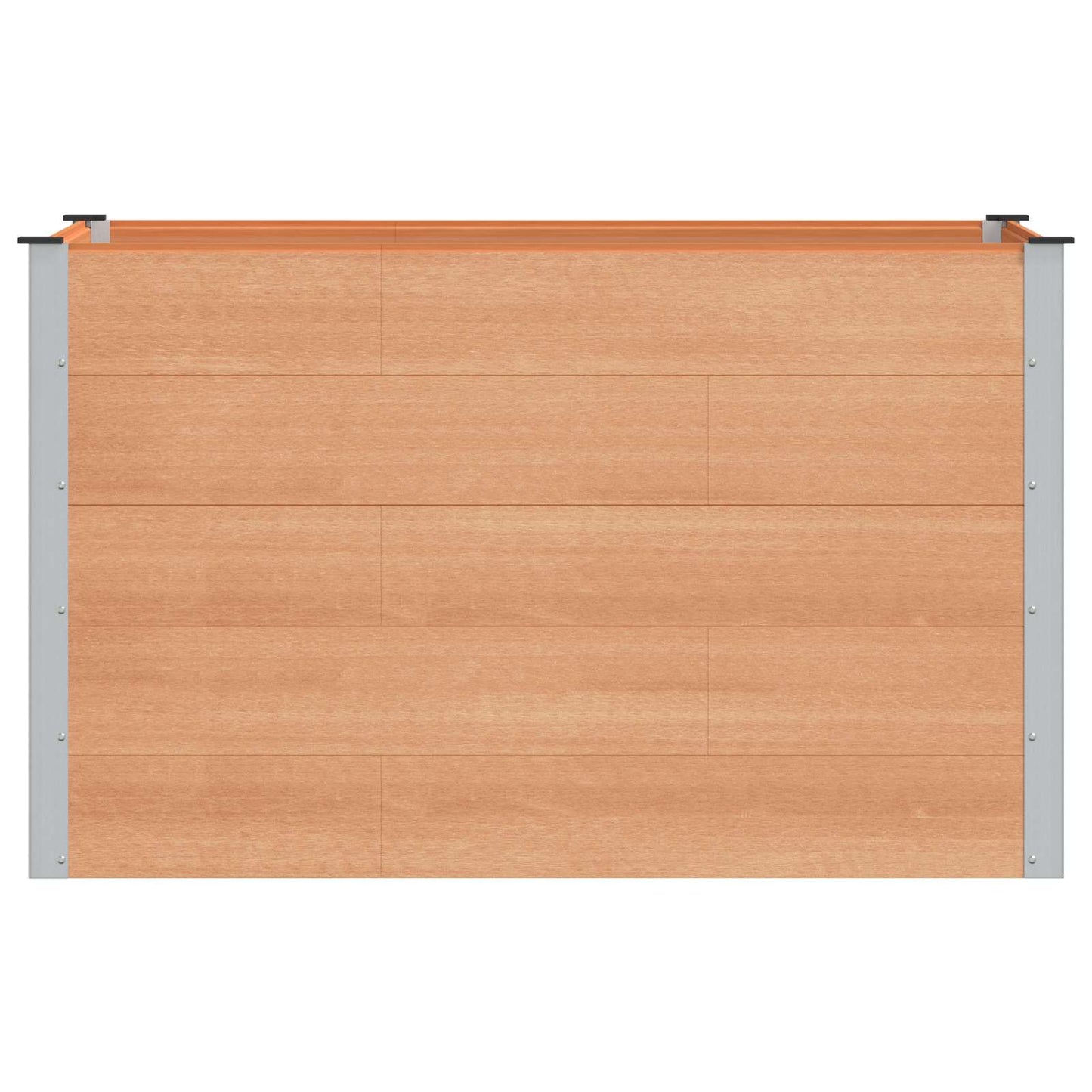 vidaXL Υπερυψωμένη Ζαρντινιέρα Καφέ 150 x 100 x 91 cm