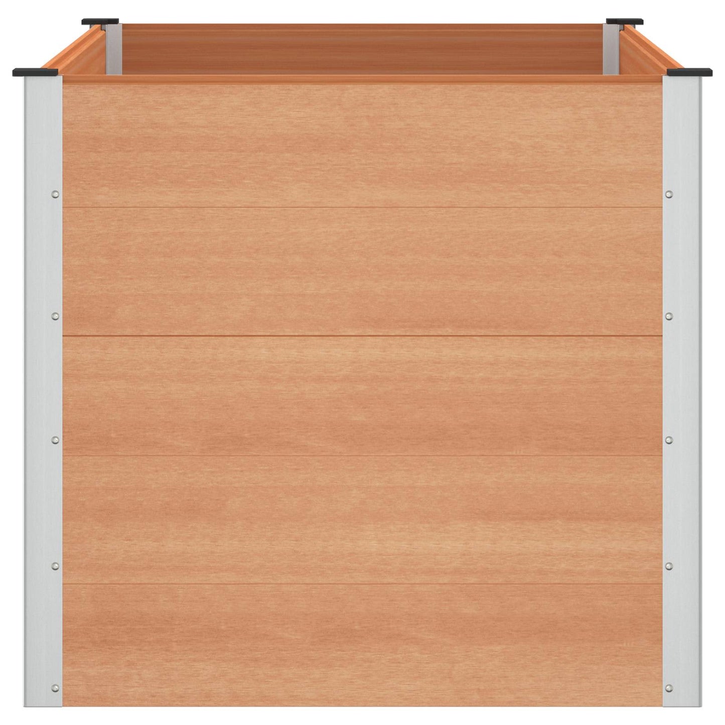 vidaXL Υπερυψωμένη Ζαρντινιέρα Καφέ 150 x 100 x 91 cm