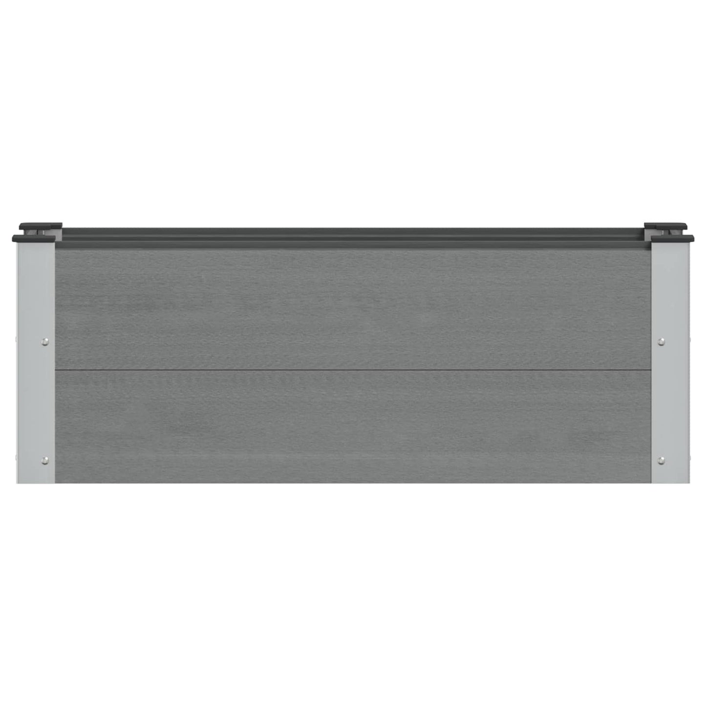 vidaXL Υπερυψωμένη Ζαρντινιέρα Γκρι 100 x 30 x 36 εκ