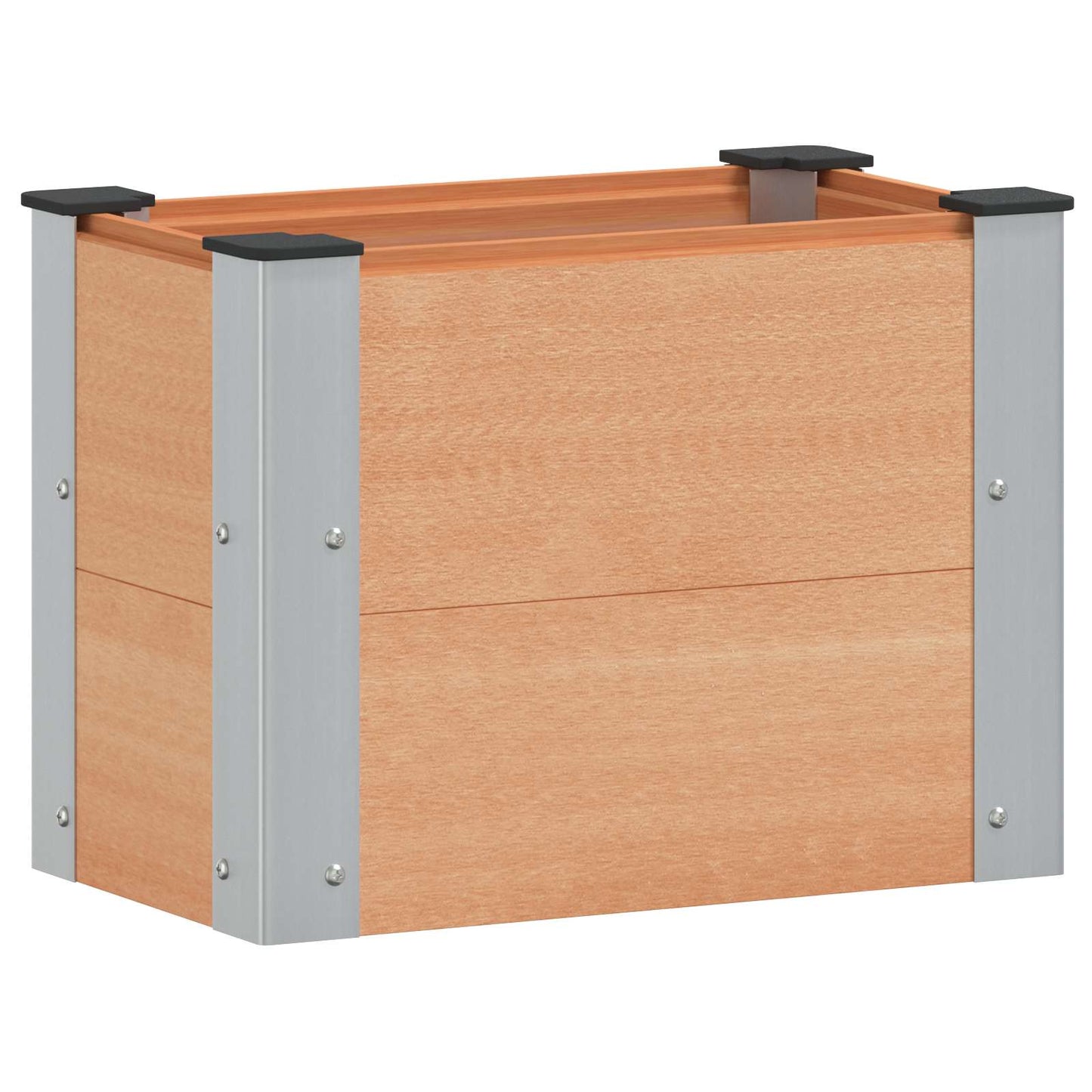 vidaXL Υπερυψωμένη Ζαρντινιέρα Καφέ 50 x 30 x 36 εκ