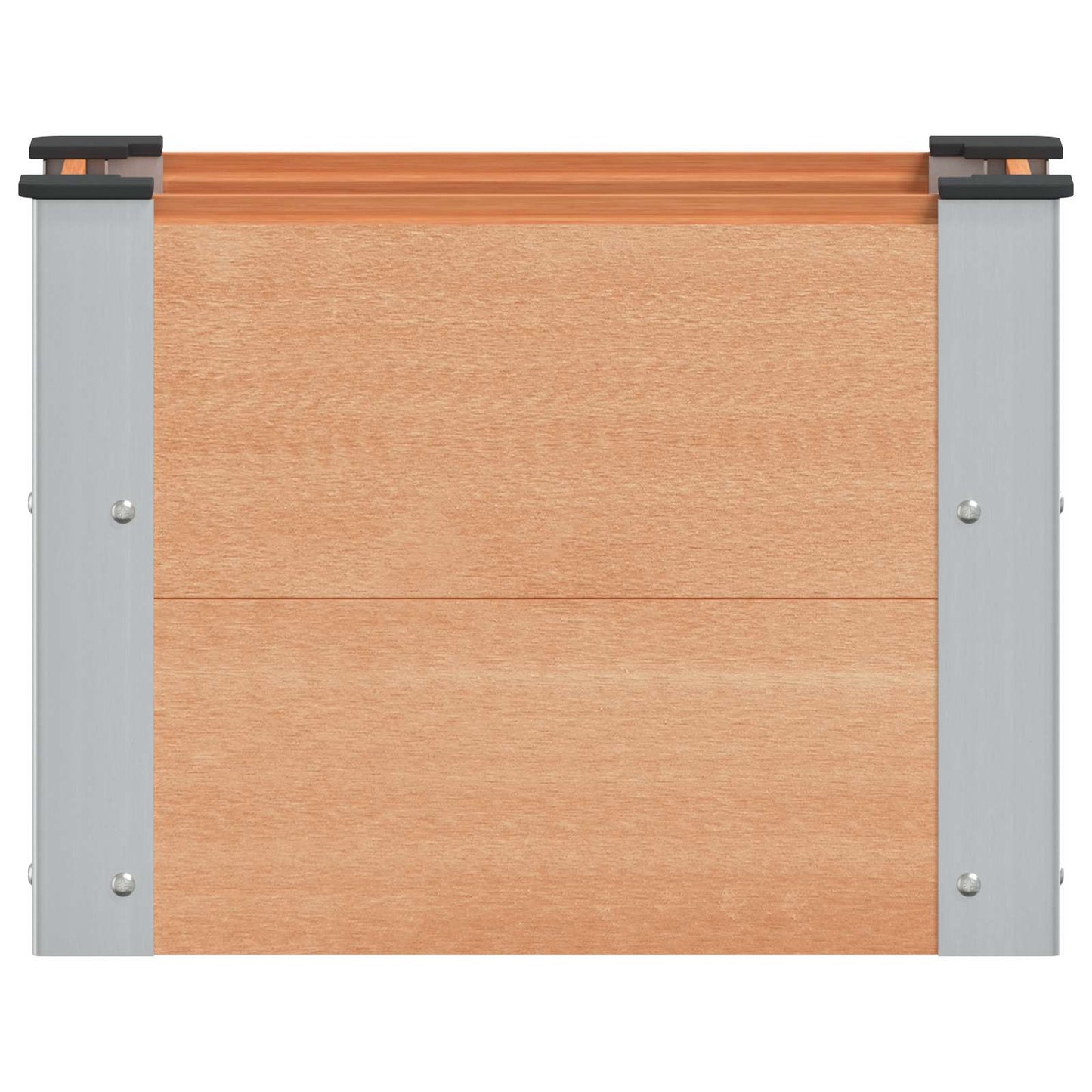 vidaXL Υπερυψωμένη Ζαρντινιέρα Καφέ 50 x 30 x 36 εκ