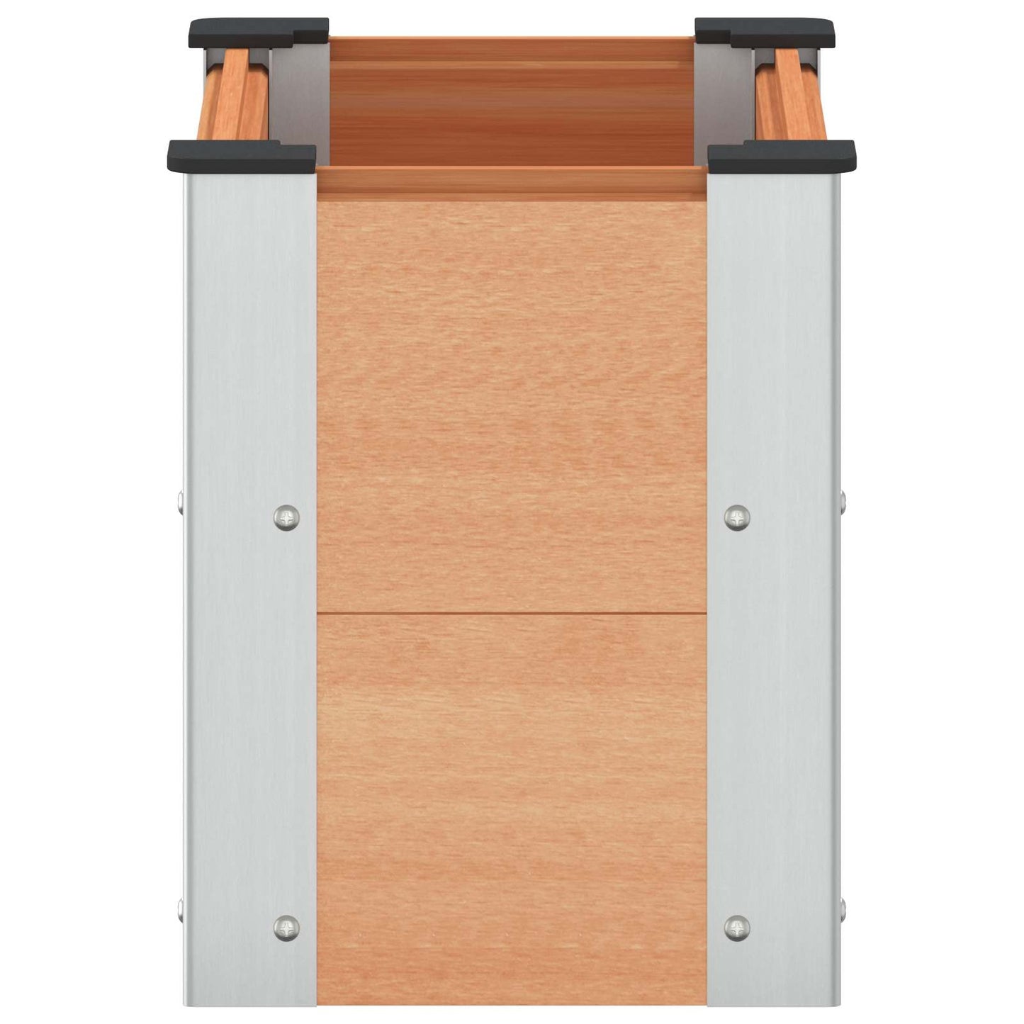 vidaXL Υπερυψωμένη Ζαρντινιέρα Καφέ 50 x 30 x 36 εκ
