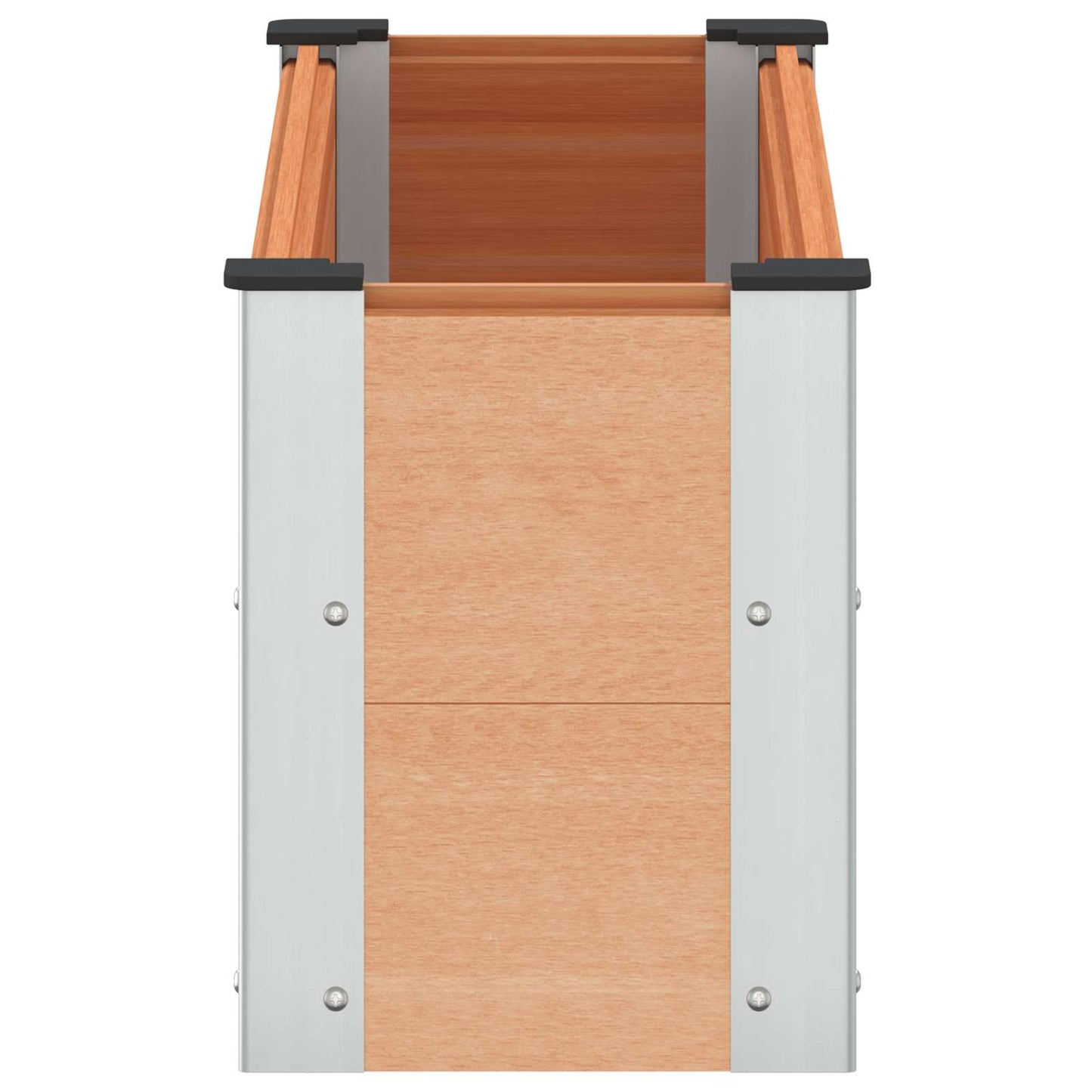 vidaXL Υπερυψωμένη Ζαρντινιέρα Καφέ 100 x 30 x 36 cm