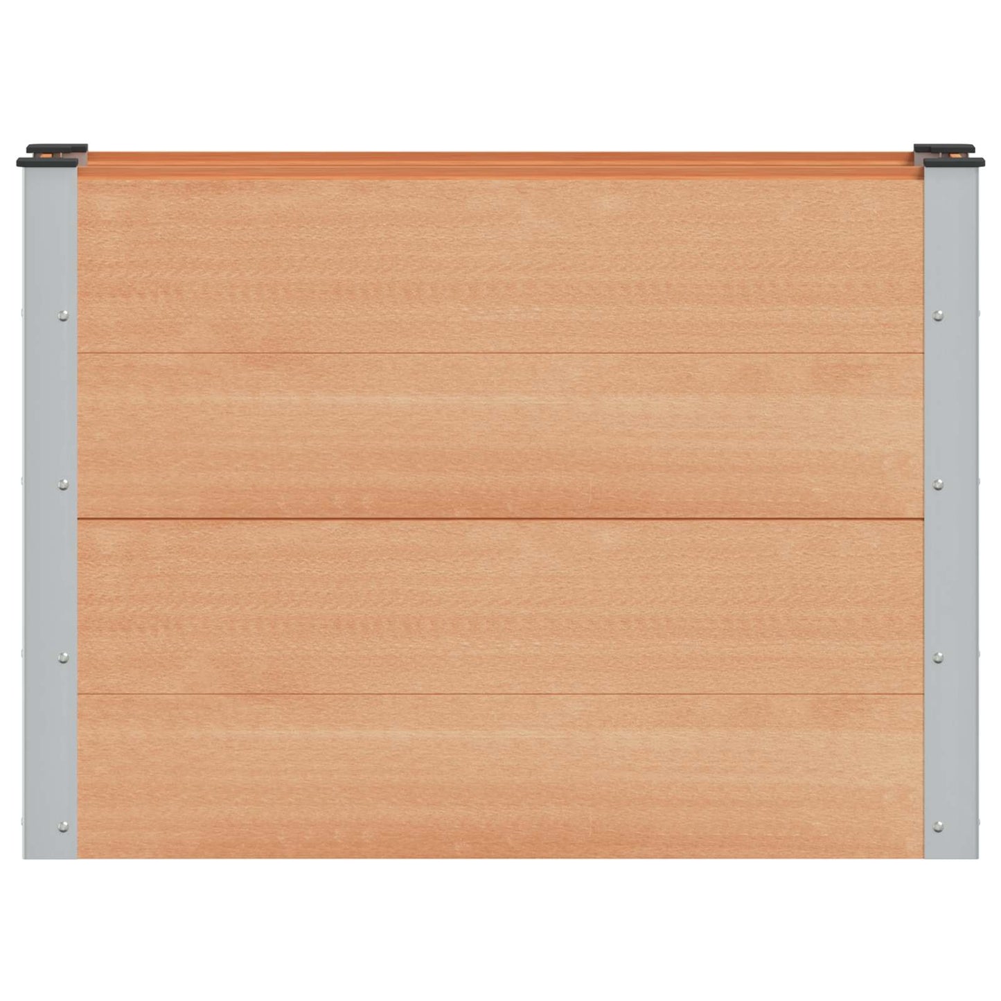 vidaXL Υπερυψωμένη Ζαρντινιέρα Καφέ 100 x 30 x 72 εκ