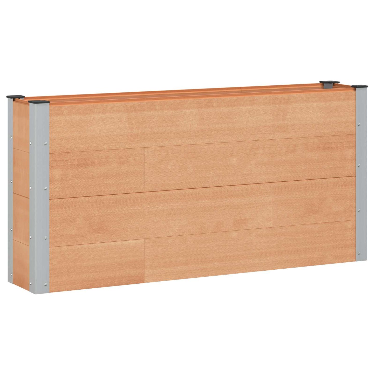 vidaXL Υπερυψωμένη Ζαρντινιέρα Καφέ 150 x 30 x 72 εκ