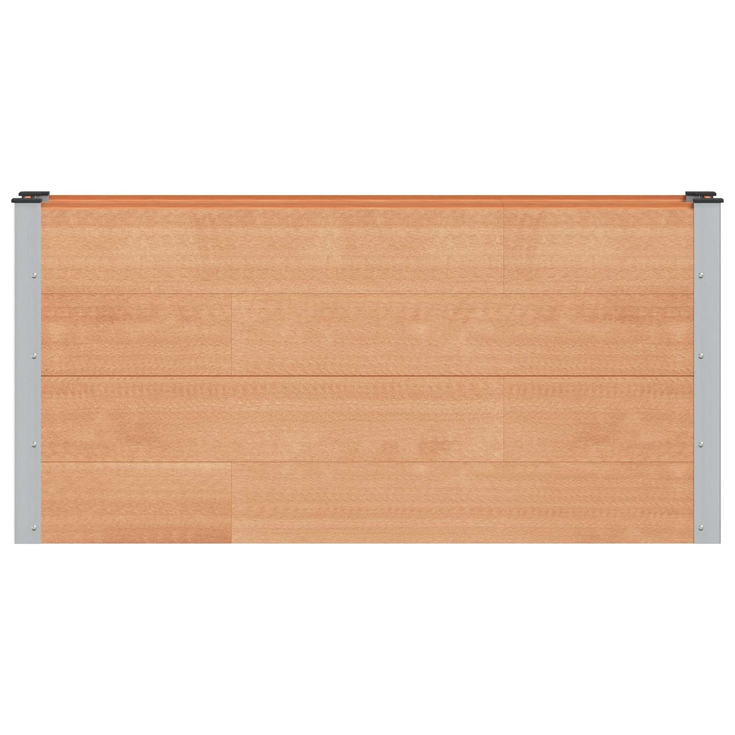vidaXL Υπερυψωμένη Ζαρντινιέρα Καφέ 150 x 30 x 72 εκ