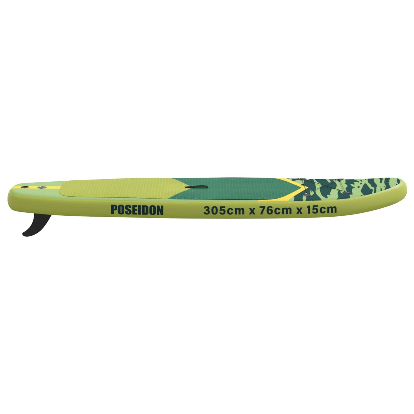 vidaXL Φουσκωτή σανίδα Στάθμευσης POSEIDON 305 x 76 x 15 cm Πράσινο