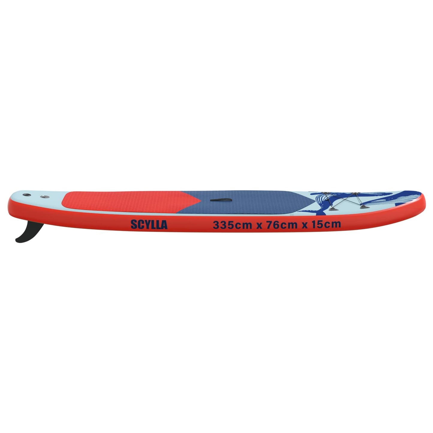 vidaXL Φουσκωτή σανίδα SUP SCYLLA 335 x 76 x 15 εκ. Μπλε για