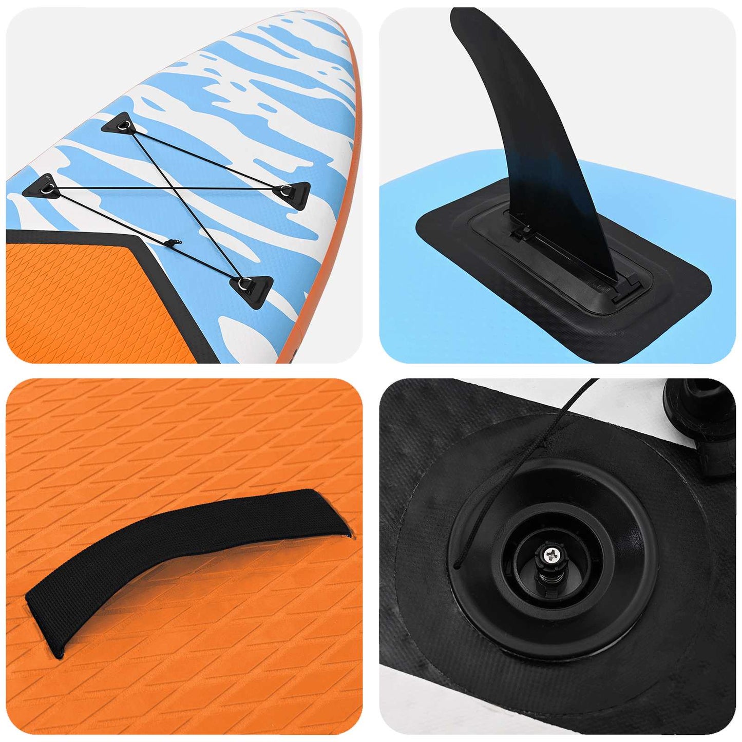 vidaXL SUP Board με κάθισμα 2 σε 1 TRITON 335 x 76 x 15 εκ. Μπλε