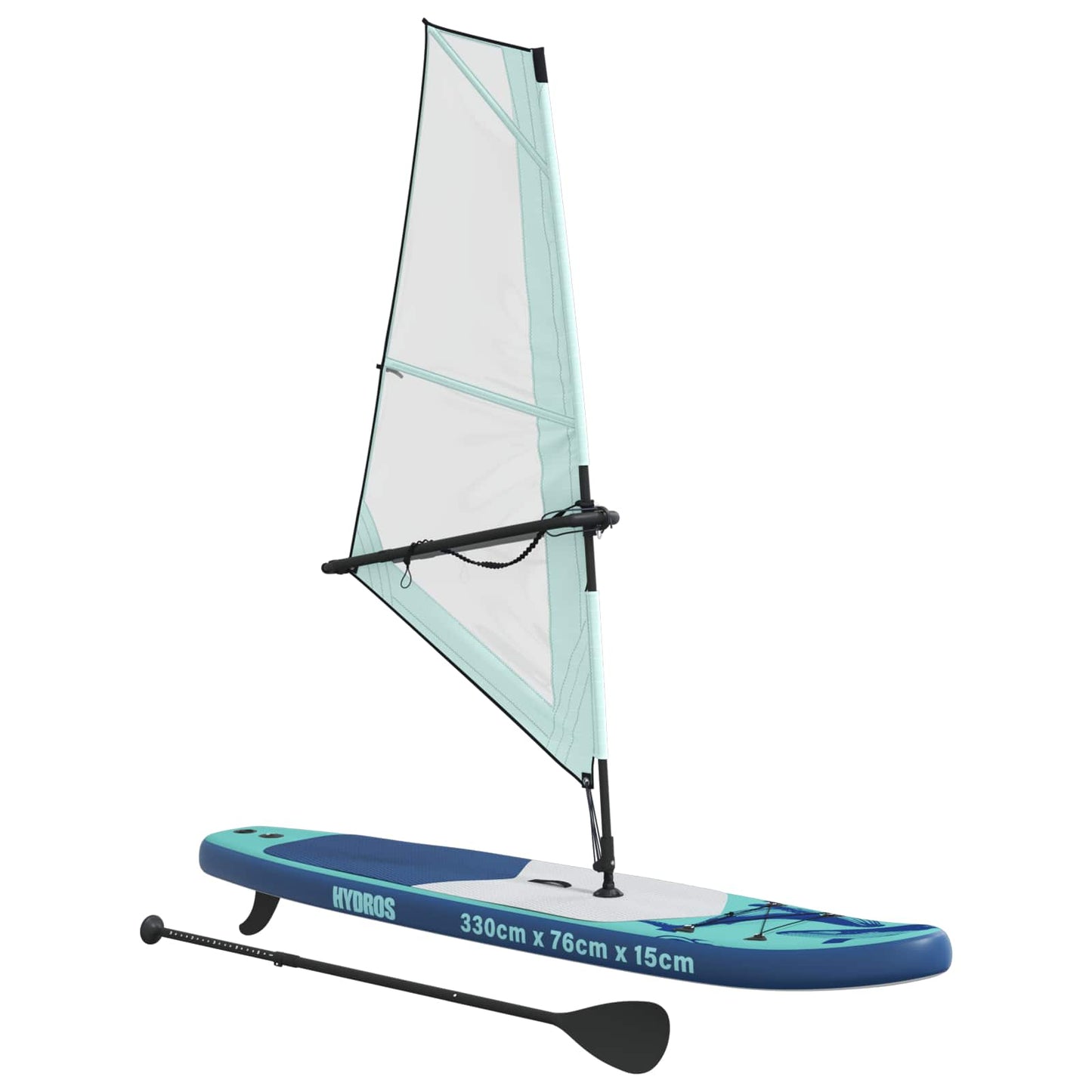 vidaXL Φουσκωτό SUP Board με Ιστιοφορία HYDROS 330 x 76 x 15 εκ