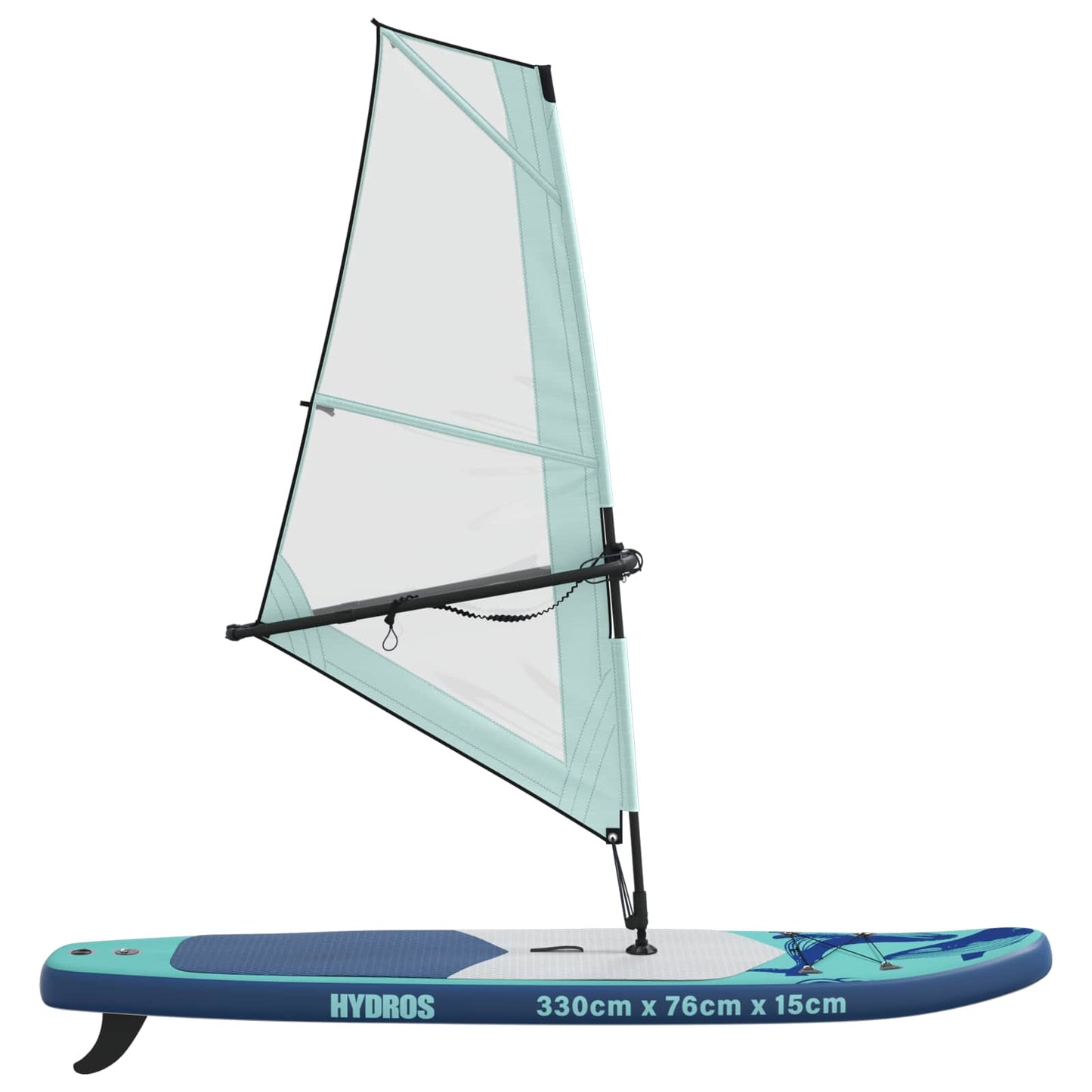 vidaXL Φουσκωτό SUP Board με Ιστιοφορία HYDROS 330 x 76 x 15 εκ