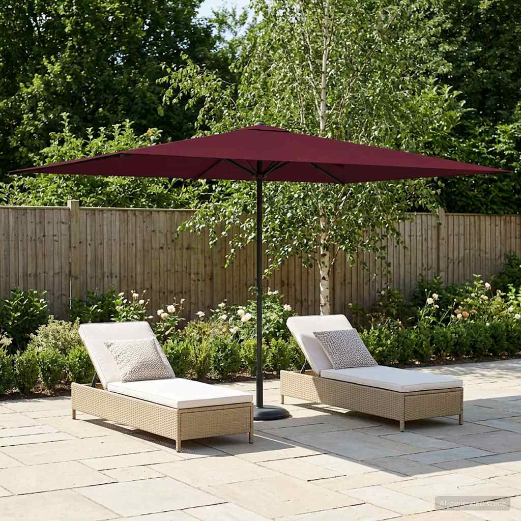 vidaXL Ομπρέλα Κήπου 200 x 300 cm Πολυεστέρας Ορθογώνιος