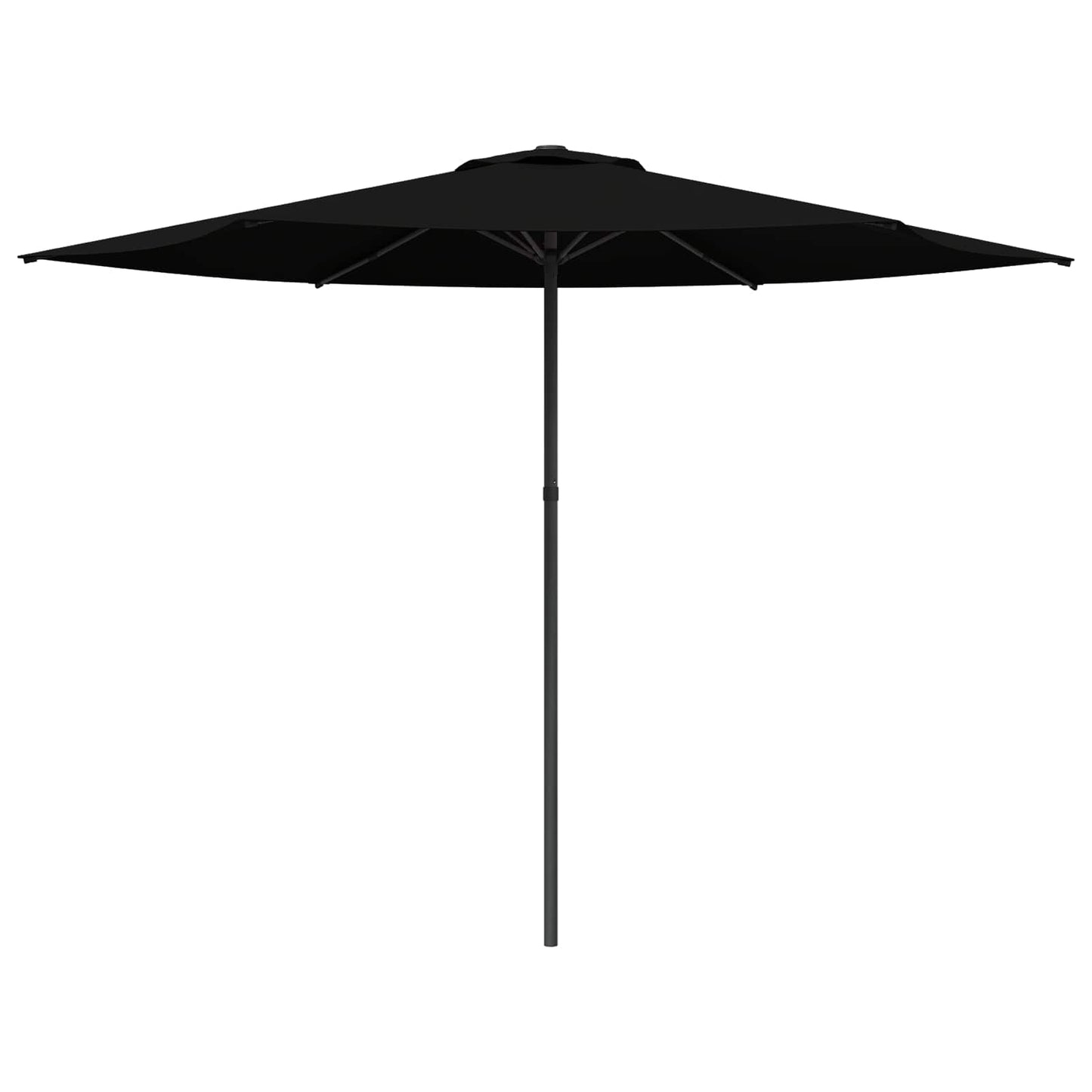 vidaXL Ομπρέλα Κήπου 300 x 300 cm Πολυεστέρας Ορθογώνιος Μαύρο
