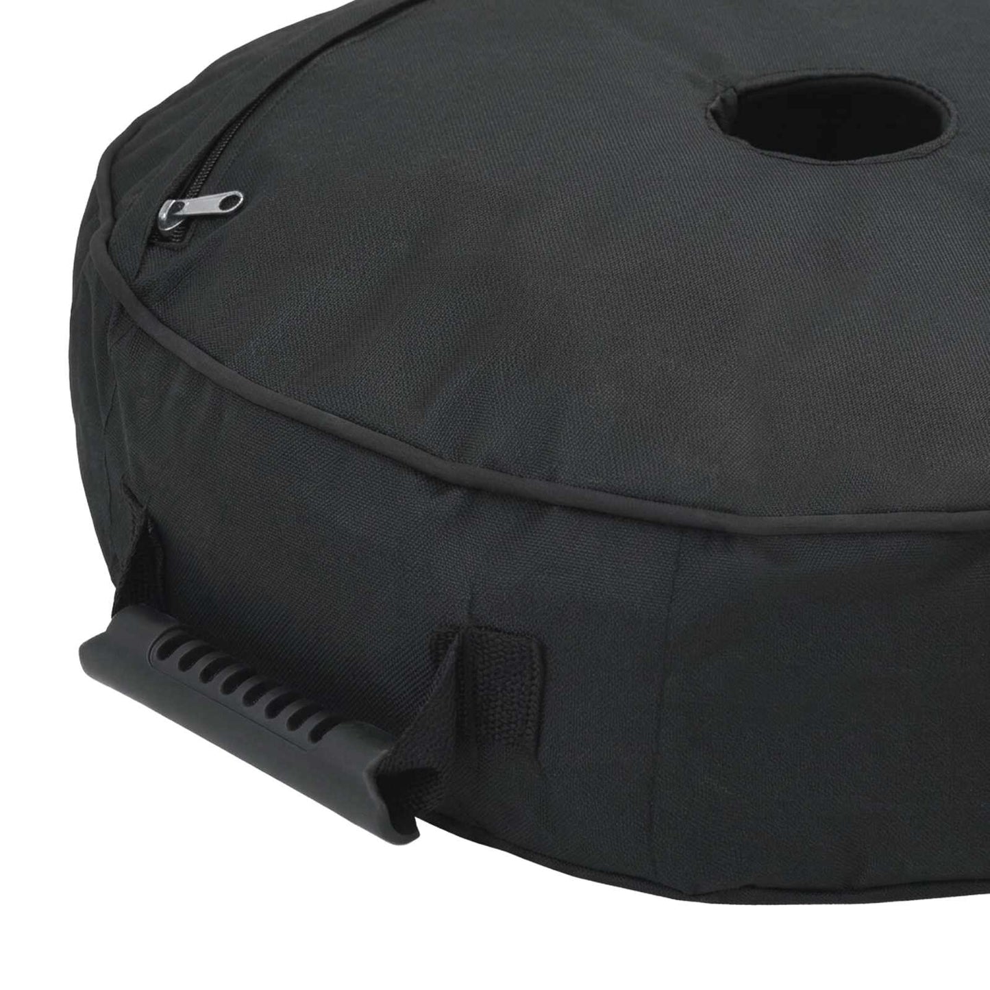 vidaXL Βάση ομπρέλας βεράντας 60 x 60 cm Ατσάλι Μαύρο