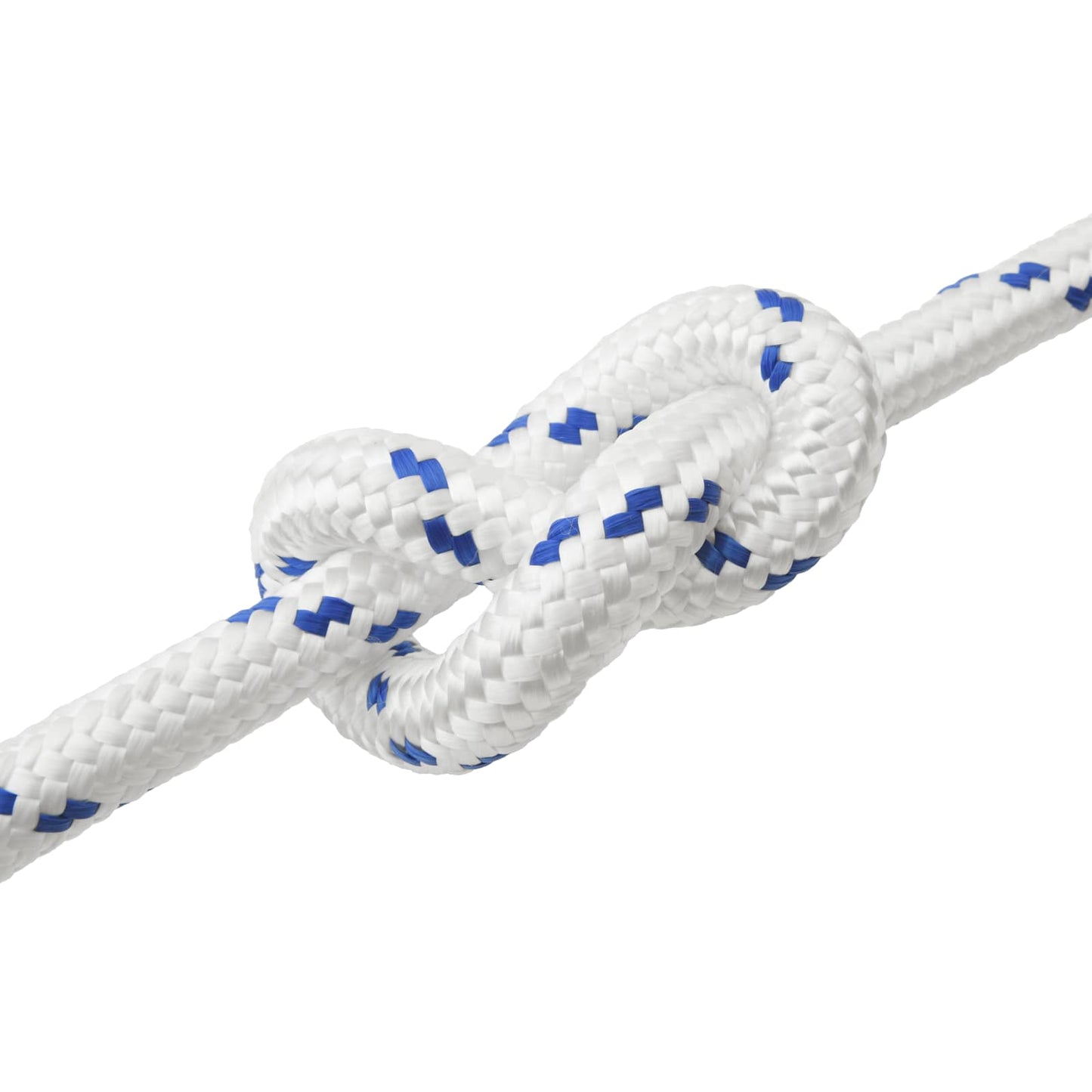 vidaXL Σχοινί Boat 3 mm 25 m Λευκό και Μπλε PP