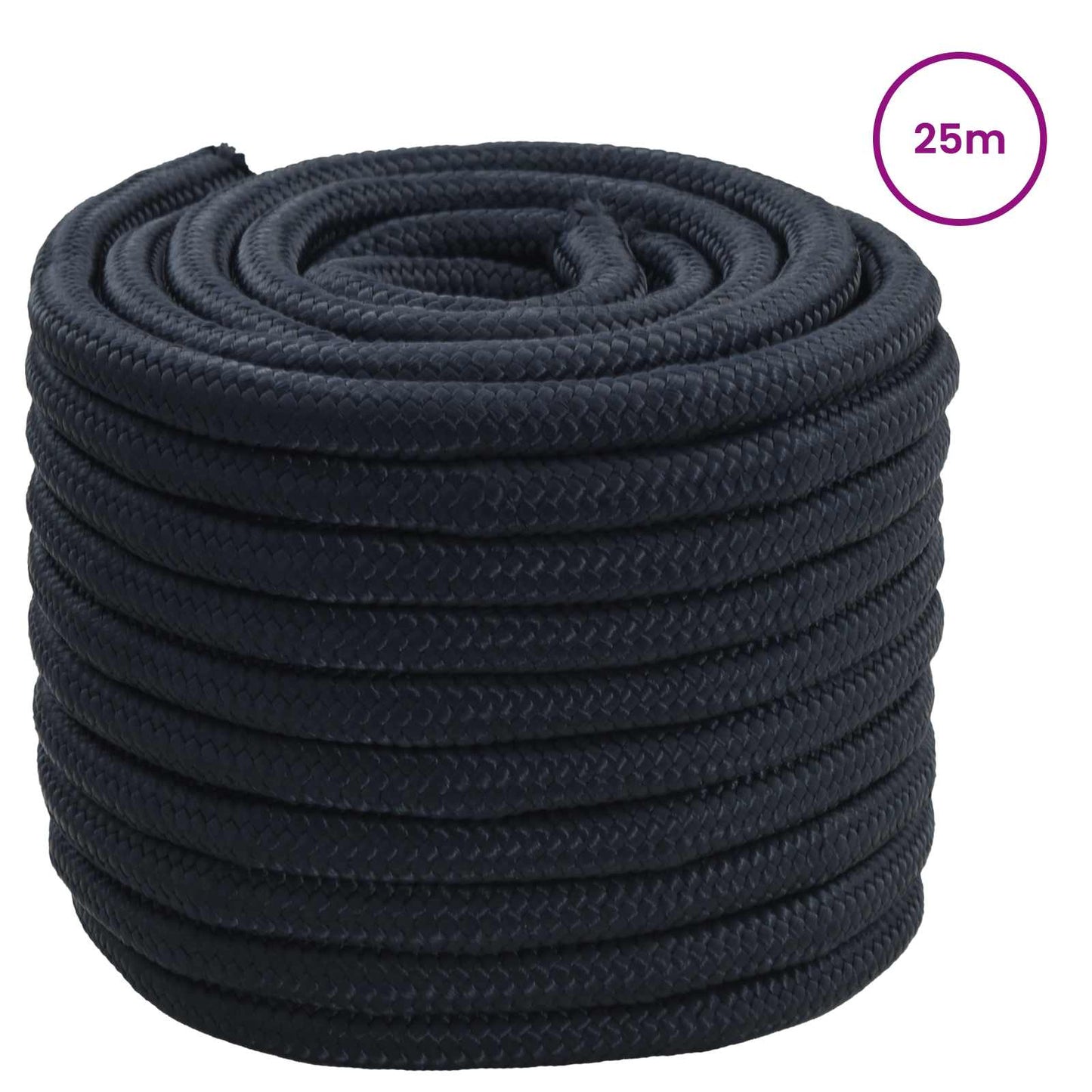 vidaXL Σχοινί Boat 1.8 mm 25 m Βασιλικό Μπλε Πολυεστέρας