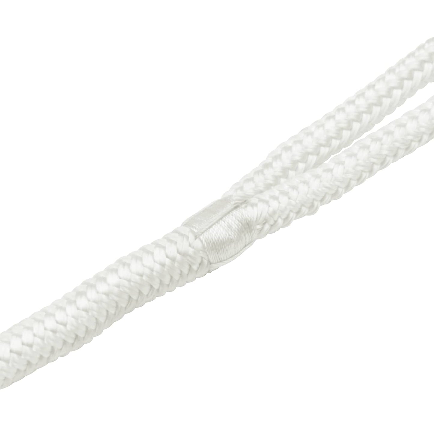 vidaXL Σχοινί Boat 10 mm 9 m Λευκό Πολυεστέρας