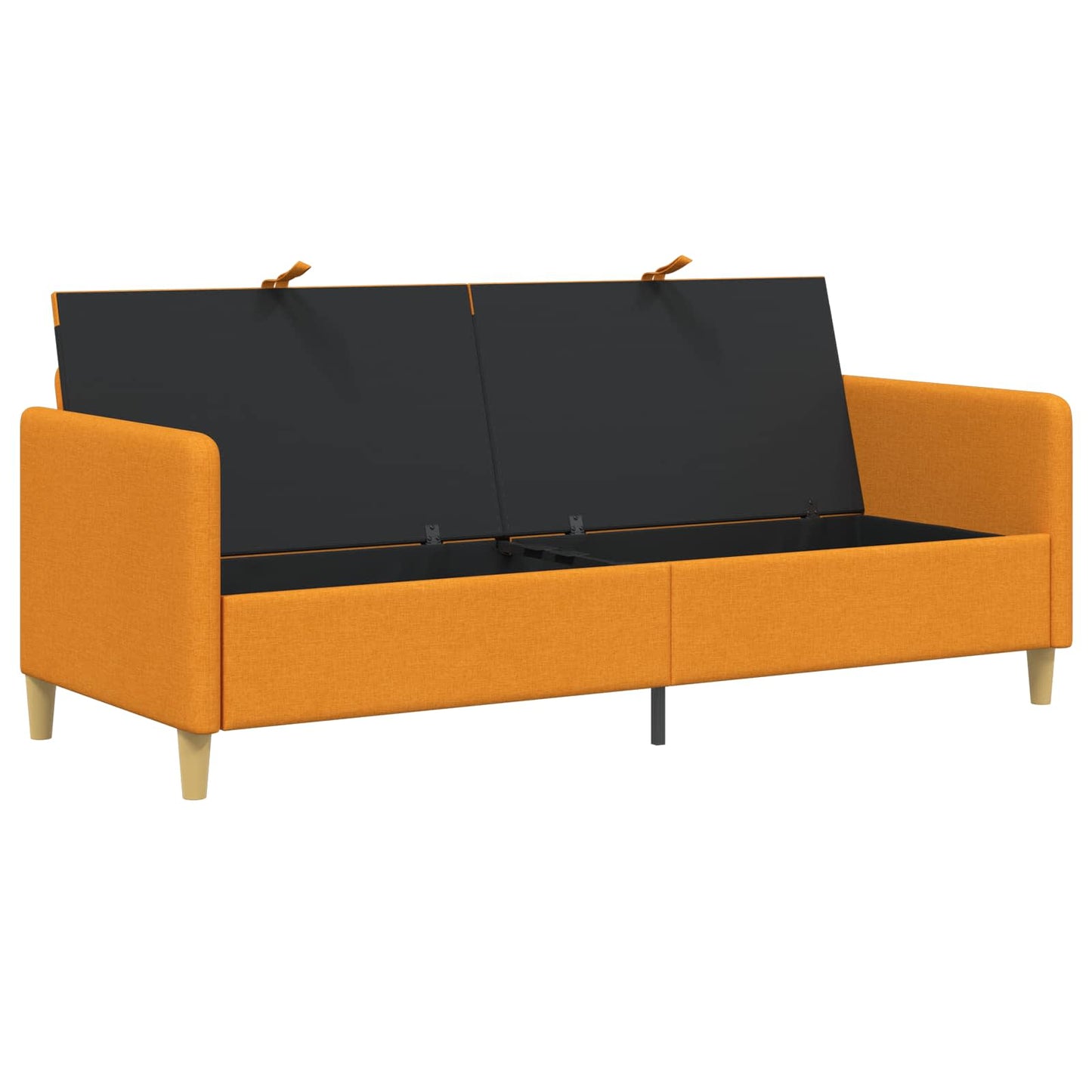 vidaXL Καναπές με Αποθήκευση Σκούρο κίτρινο 192 x 78 x 87 εκ.