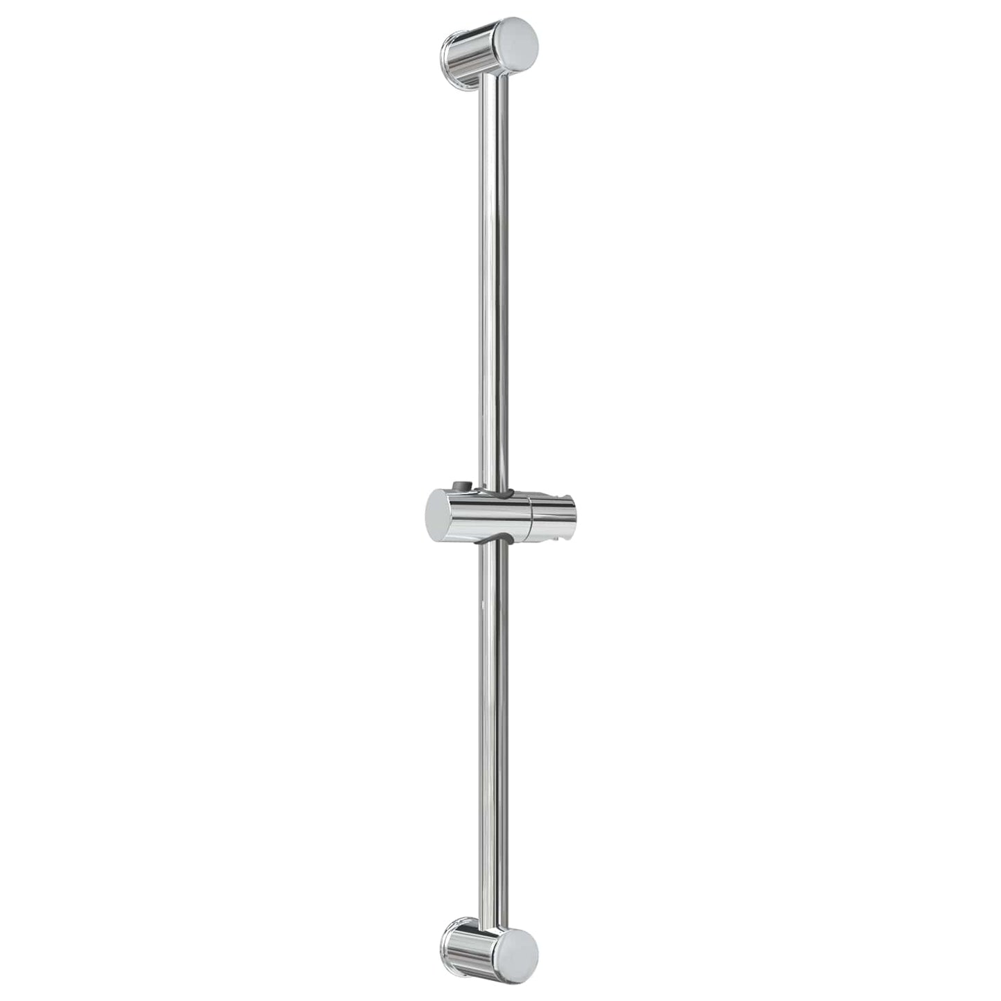 vidaXL Βάση Κεφαλής Ντους Χρωμέ 71 cm Ανοξείδωτο Ατσάλι