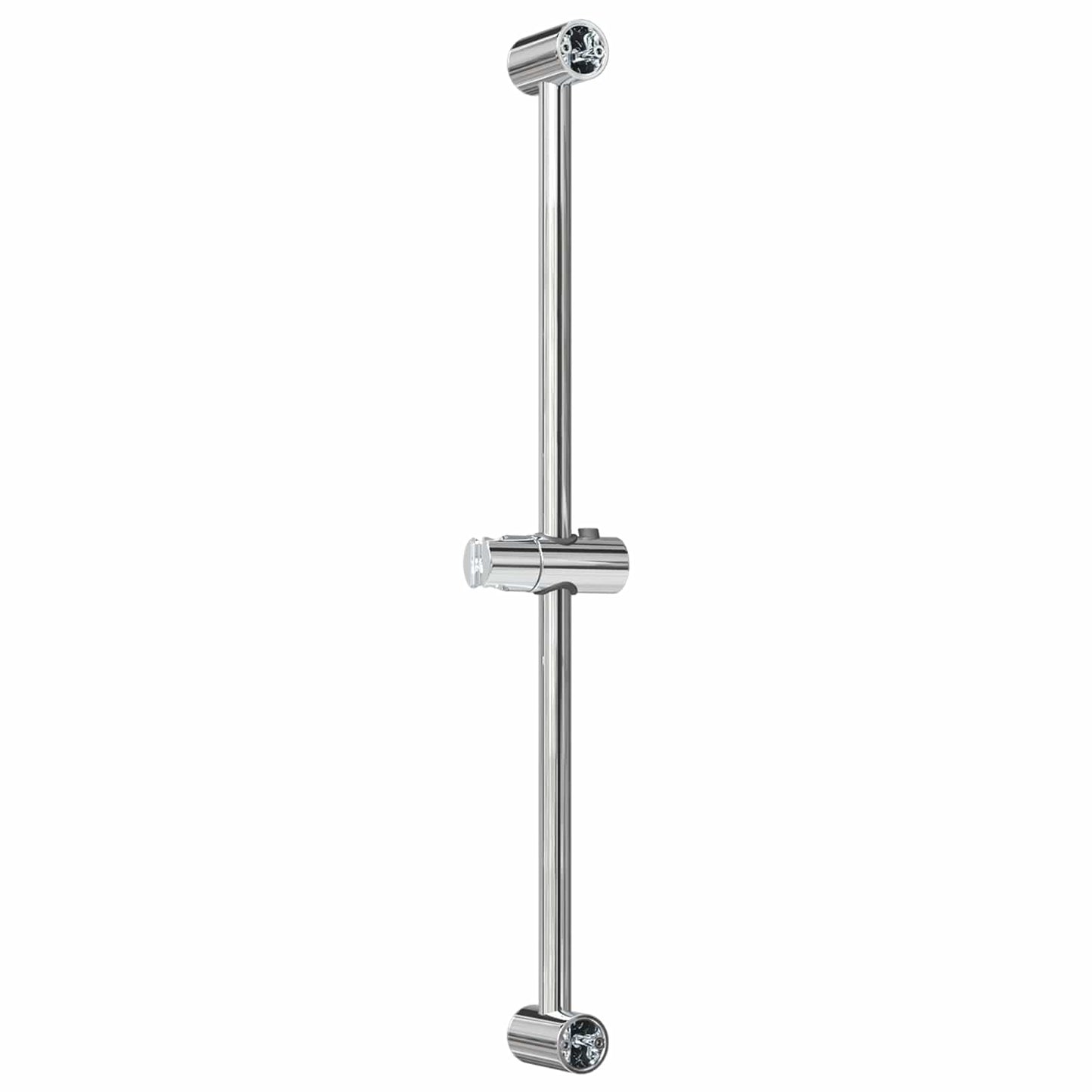 vidaXL Βάση Κεφαλής Ντους Χρωμέ 71 cm Ανοξείδωτο Ατσάλι