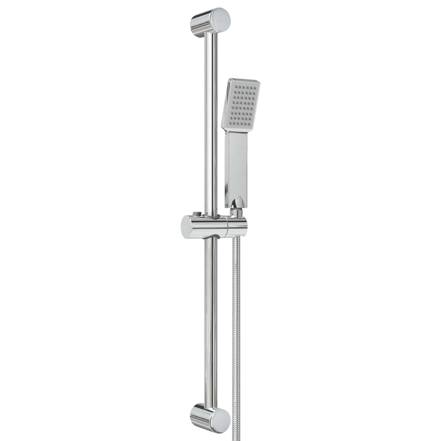 vidaXL Σετ Συστήματος Ντουζιέρας Χρωμέ 70 cm Ανοξείδωτο Ατσάλι