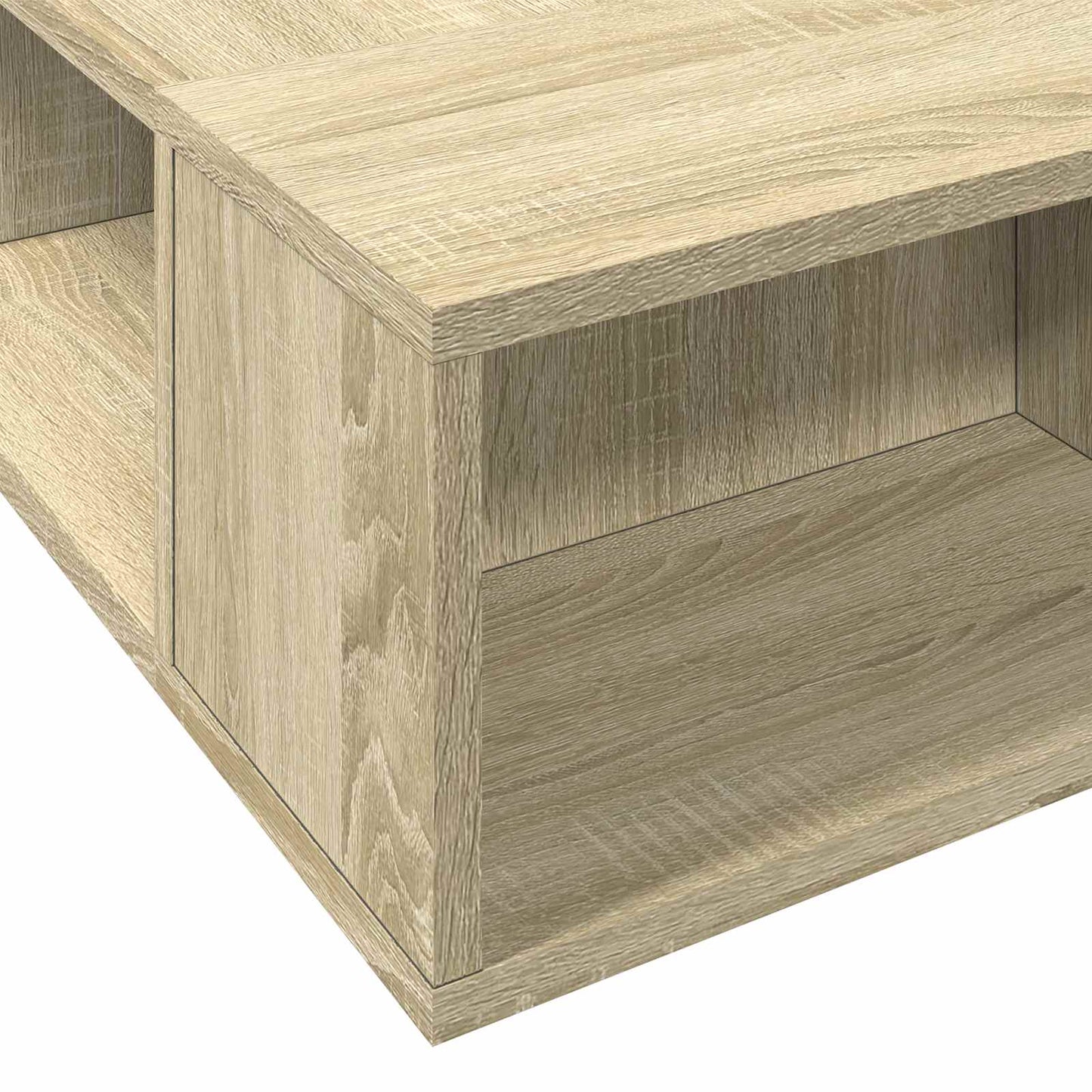 vidaXL Σκελετός κρεβατιού με αποθήκευση Sonoma Δρυς 80 x 200 cm