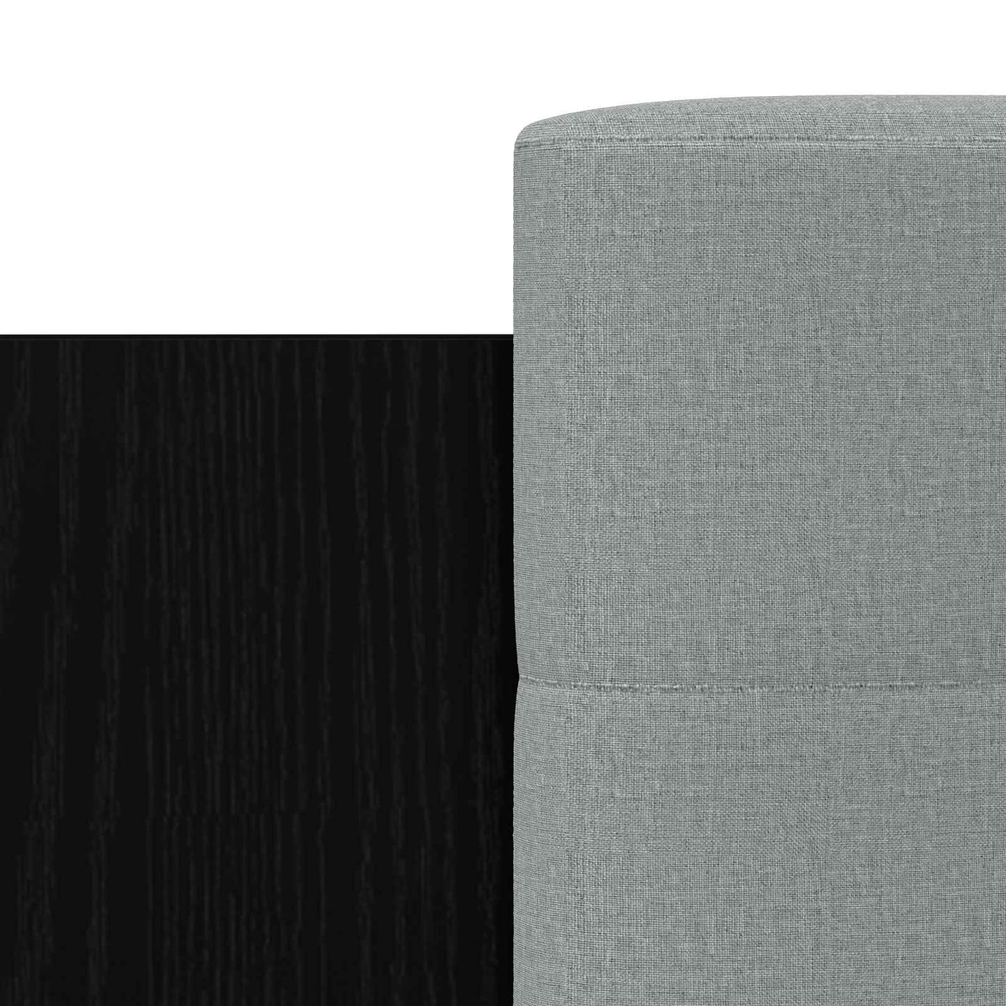 vidaXL Κρεβάτι με Κεφαλάρι Μαύρη Δρυς 80 x 200 cm Επεξεργασμένο Ξύλο