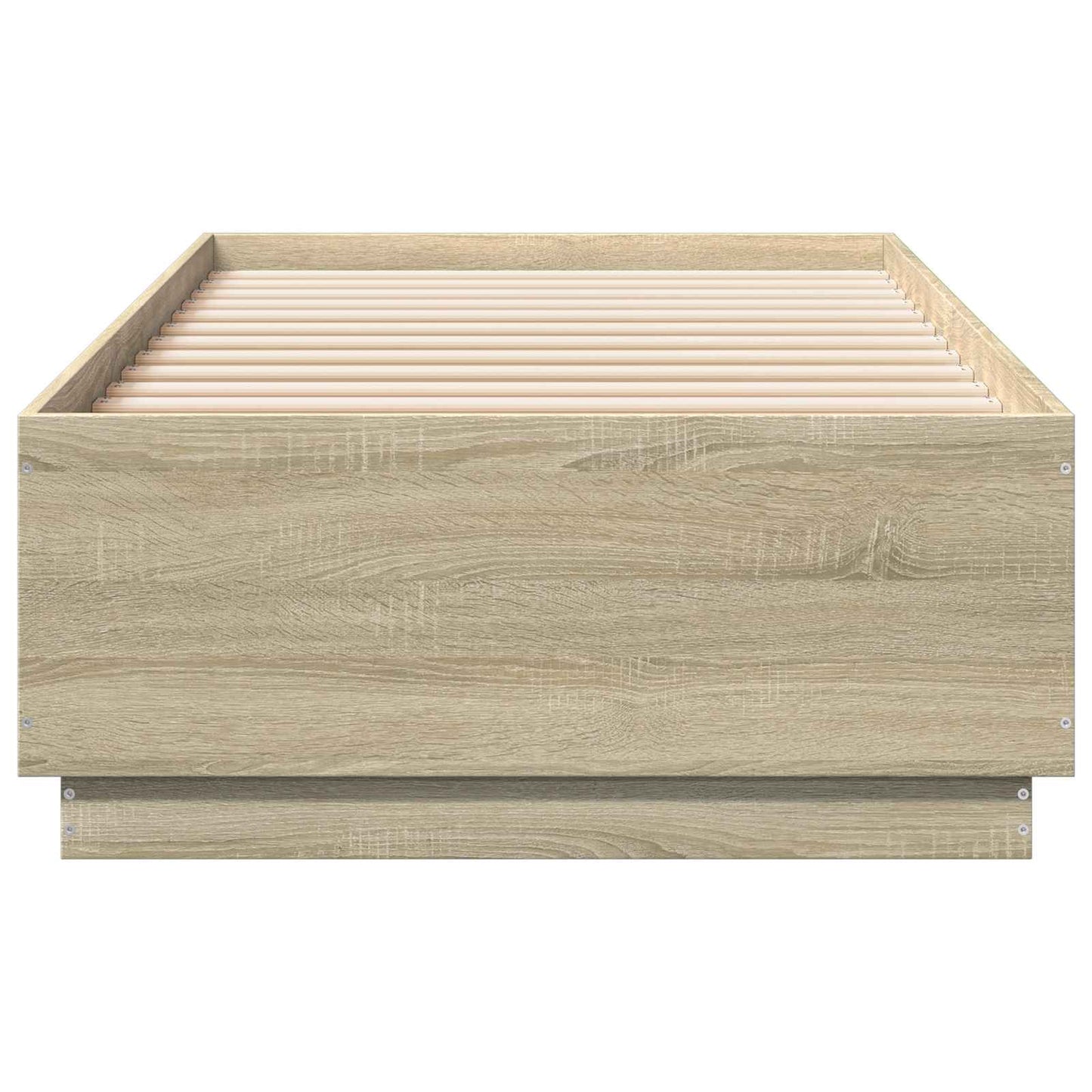 vidaXL Σκελετός Κρεβατιού Sonoma Δρυς 80 x 200 cm Επεξεργασμένο Ξύλο