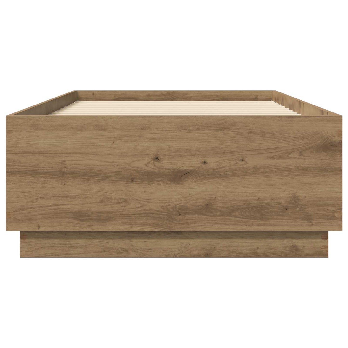 vidaXL Σκελετός Κρεβατιού Artisian Δρυς 80 x 200 cm Επεξεργασμένο Ξύλο