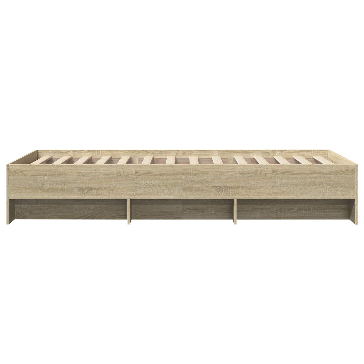 vidaXL Σκελετός Κρεβατιού Sonoma Δρυς 80 x 200 cm Επεξεργασμένο Ξύλο