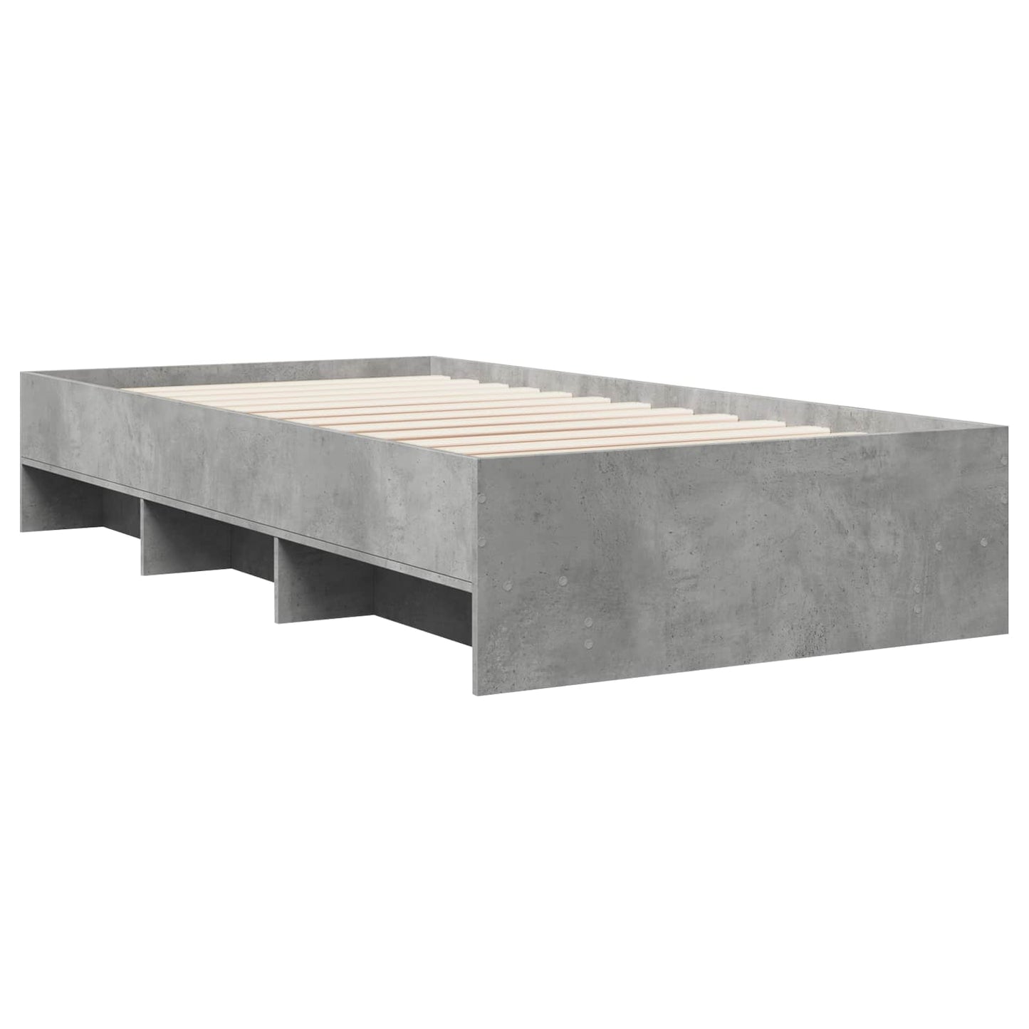 vidaXL Σκελετός Κρεβατιού Γκρι Sonoma 80 x 200 cm Επεξεργασμένο Ξύλο