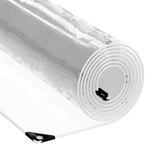 vidaXL Κάλυμμα Φυτών Διαφανές 5 x 10 m PVC