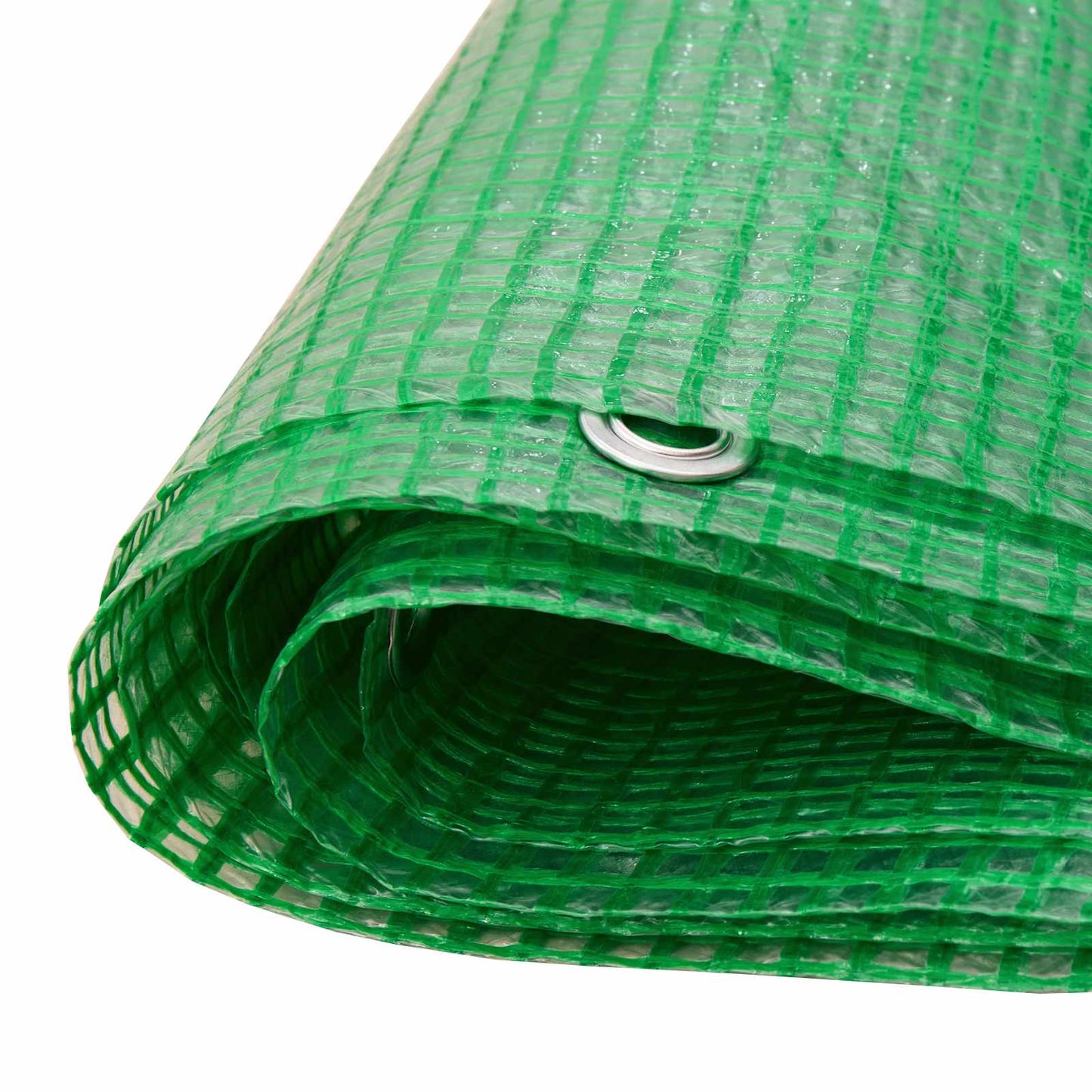vidaXL Τεντόπανα με Θηλιές Πράσινο 2 x 3 μ 140 gsm PE