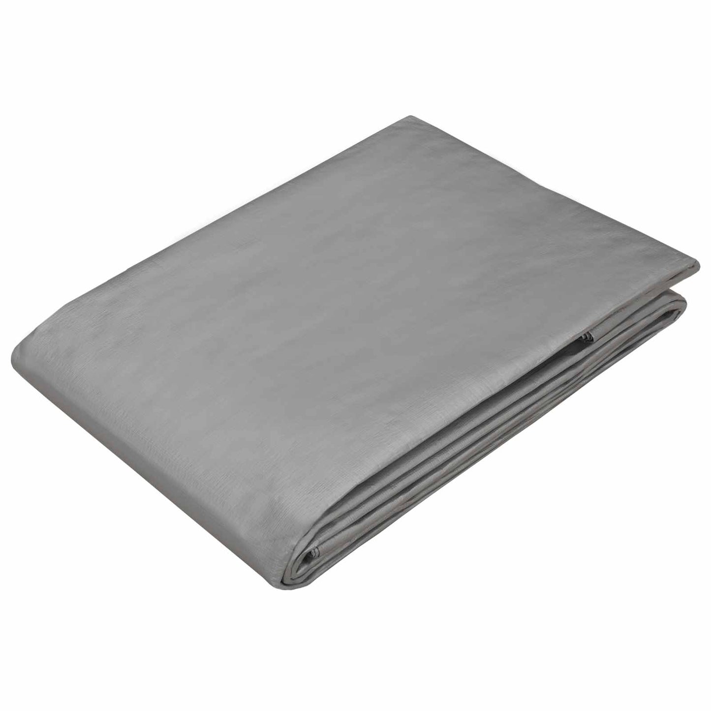 vidaXL Τεντόπανα με Θηλιές Ανοιχτό γκρι 3 x 5 μ 180 gsm PE