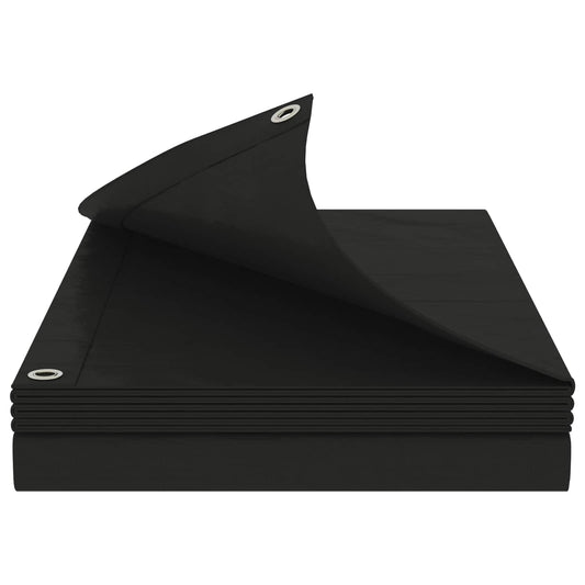 vidaXL Τεντόπανα με Θηλιές Ανθρακί Γκρι 4 x 4 μ 180 gsm PE