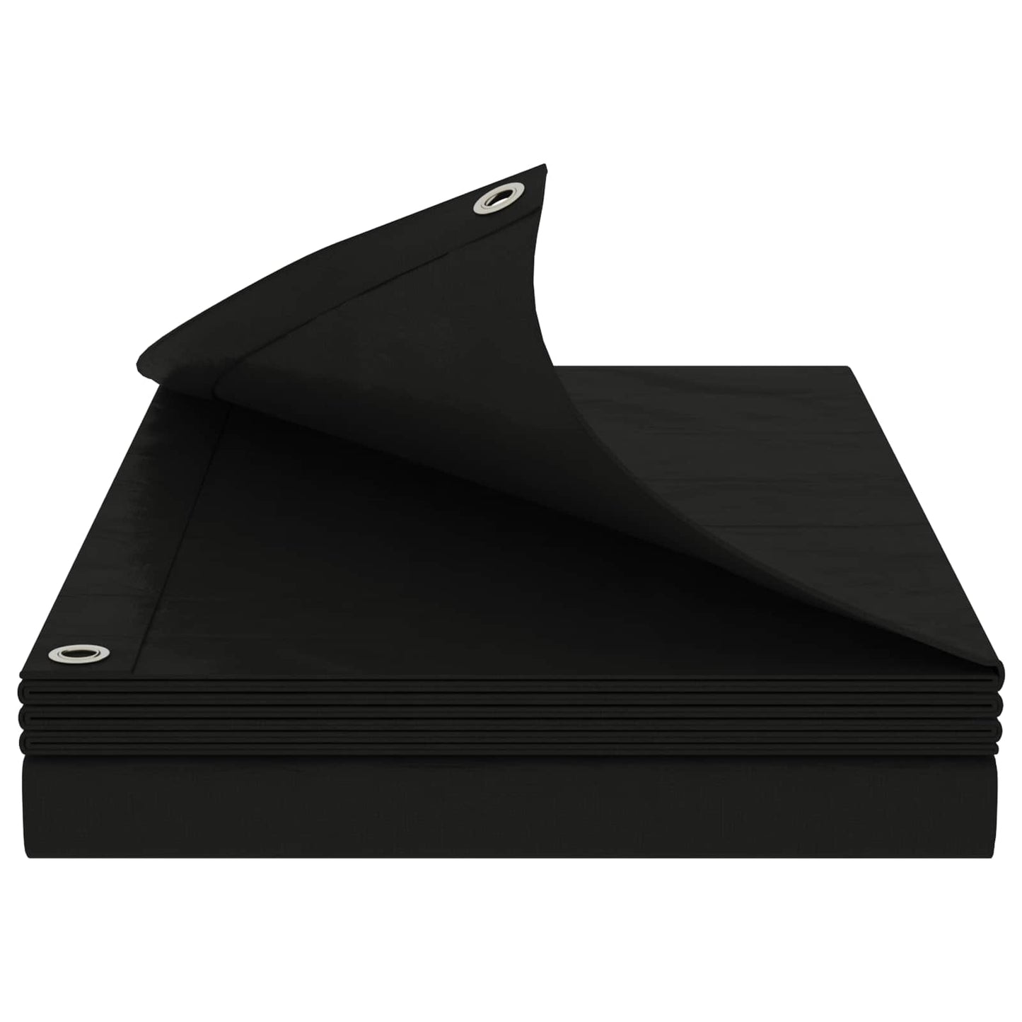vidaXL Τεντόπανα με Θηλιές Ανθρακί Γκρι 4 x 5 μ 260 γρ PE