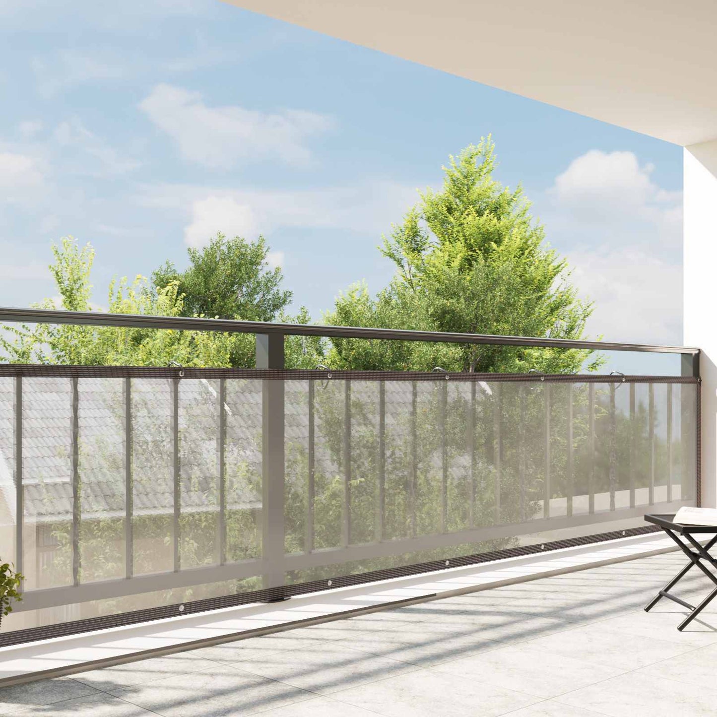 vidaXL Μουσαμάς Διαφανές 10 x 1,5 m PE