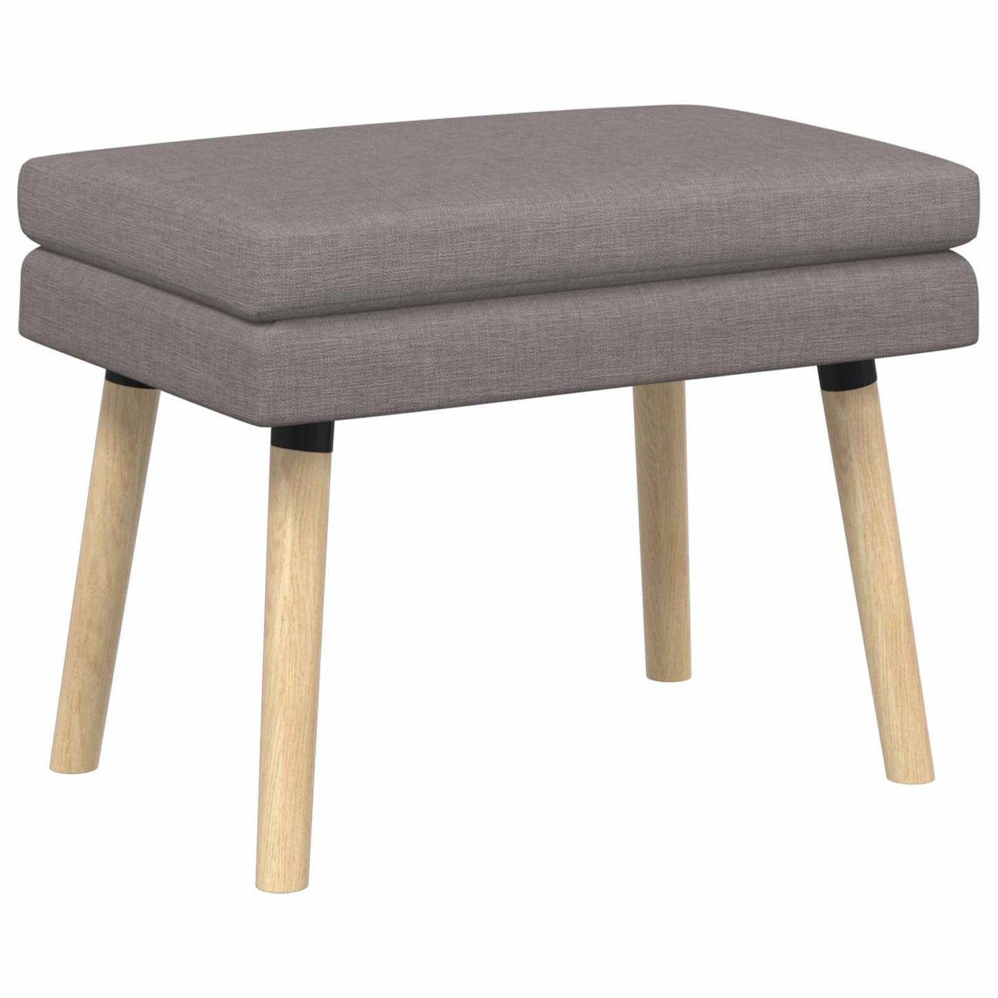 vidaXL Διπλή Επίστρωση Πάγκος Taupe 60 x 40 x 46 εκ. Ύφασμα