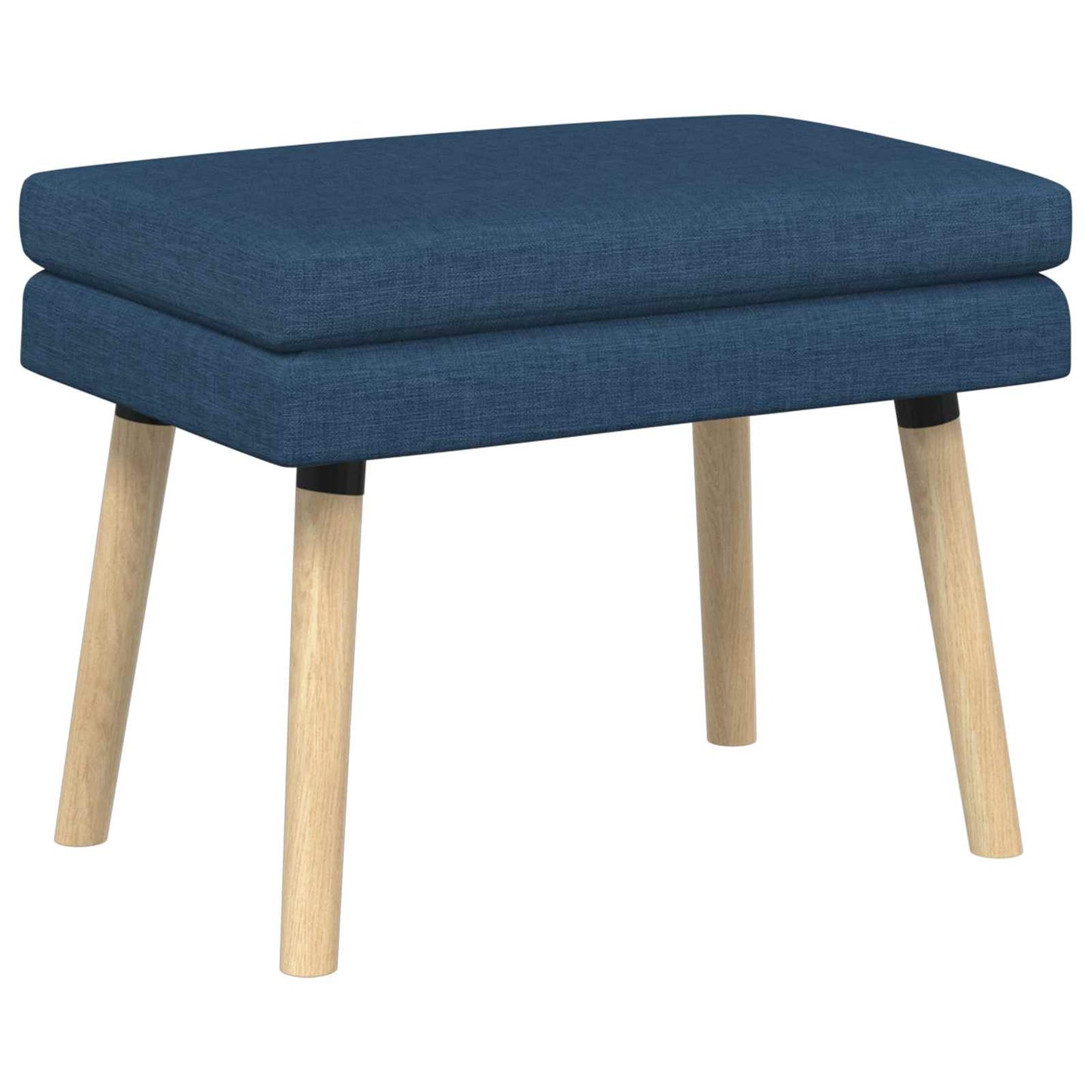 vidaXL Διπλή Επίστρωση Πάγκος Μπλε 60 x 40 x 46 εκ. Ύφασμα