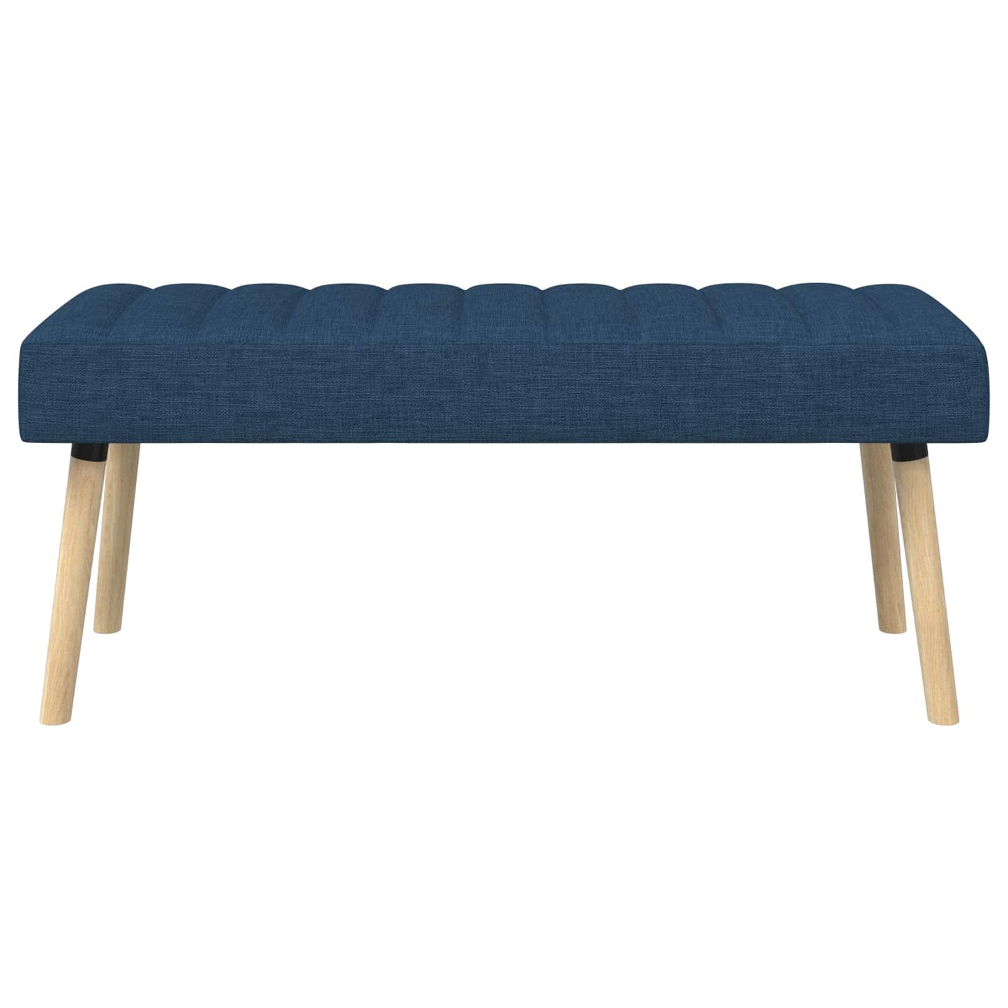 vidaXL Πάγκος με Καναλεύματα Μπλε 110 x 40 x 46 cm Ύφασμα