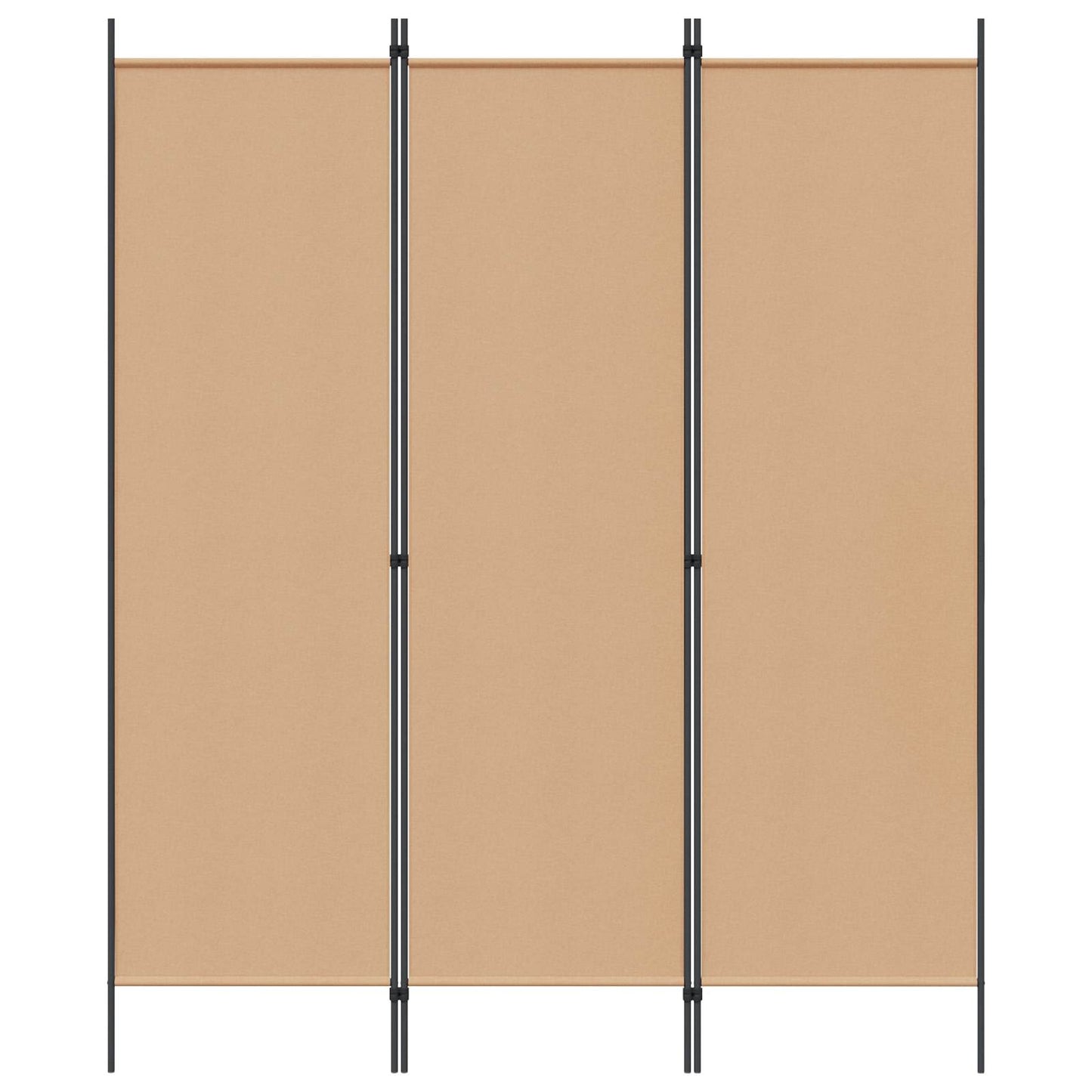 vidaXL Διαχωριστικό Δωματίου Μπεζ 150 x 180 cm Ύφασμα