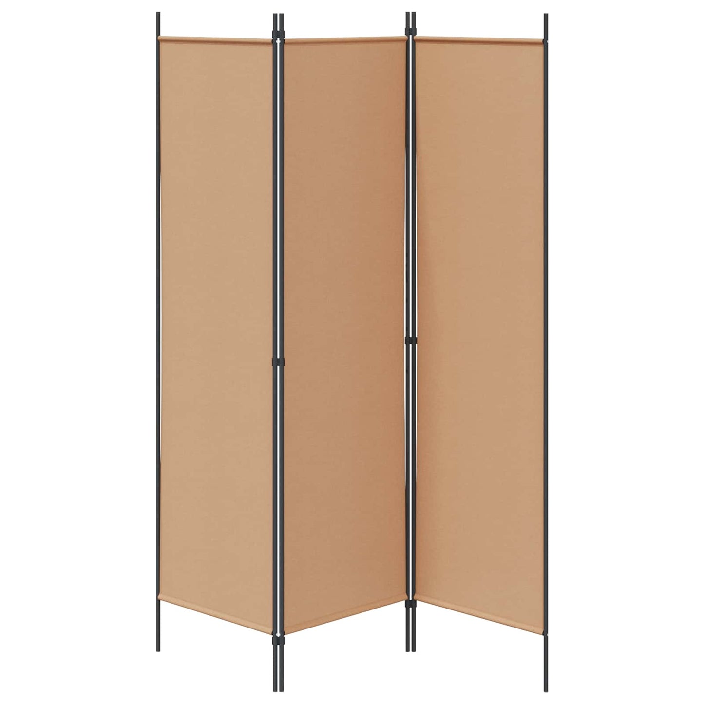 vidaXL Διαχωριστικό Δωματίου Μπεζ 150 x 180 cm Ύφασμα