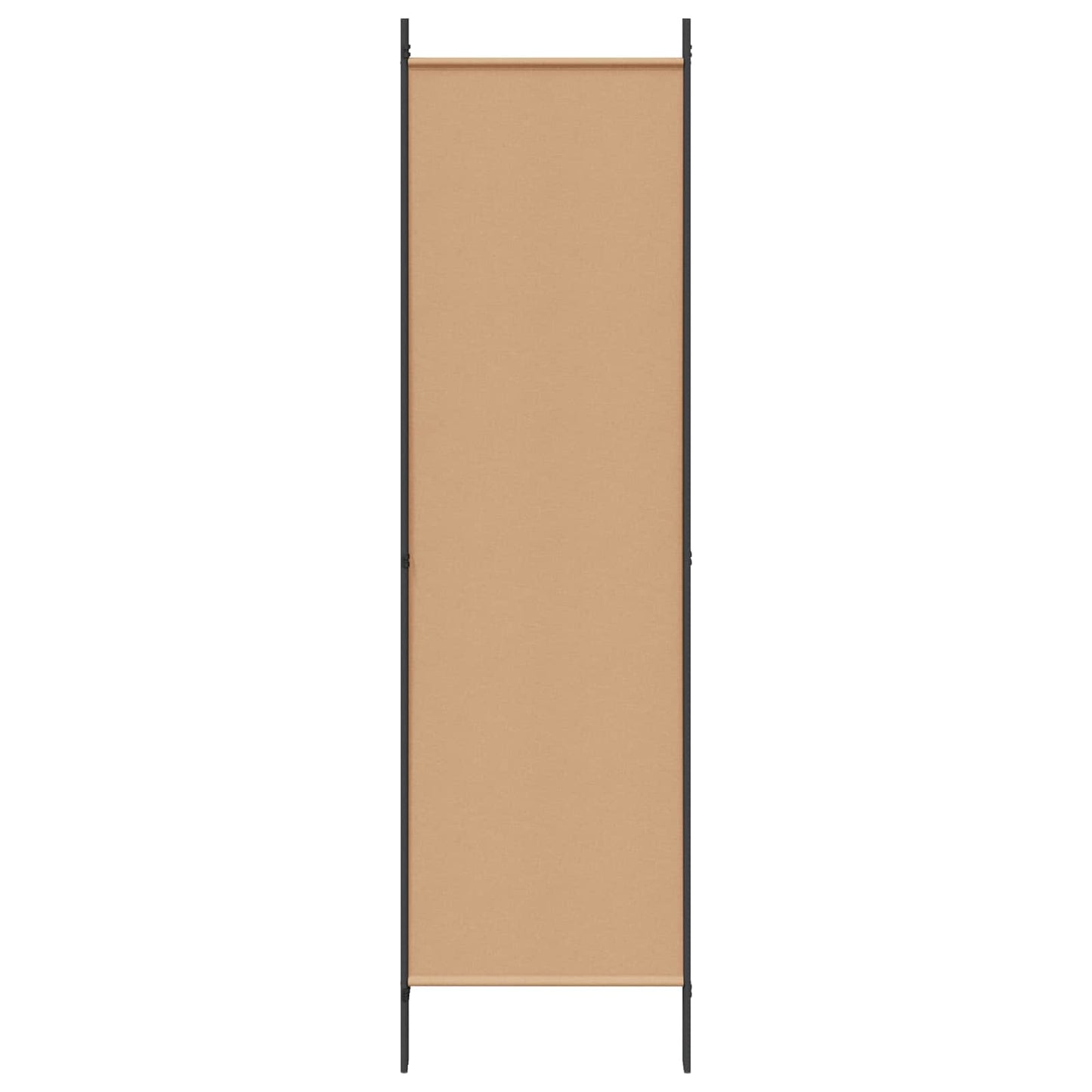vidaXL 4-Πίνακας Διαχωριστικός Μπεζ 200 x 180 cm Ύφασμα