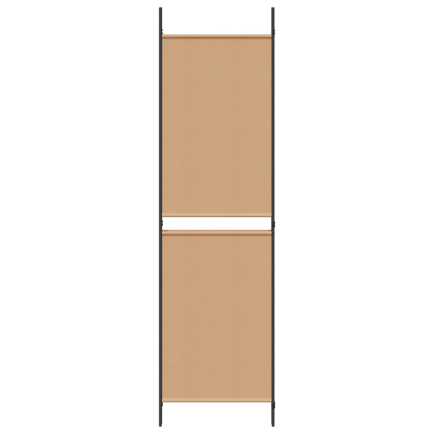 vidaXL 3-Panel Room Divider Μπεζ 150 x 180 cm Ύφασμα