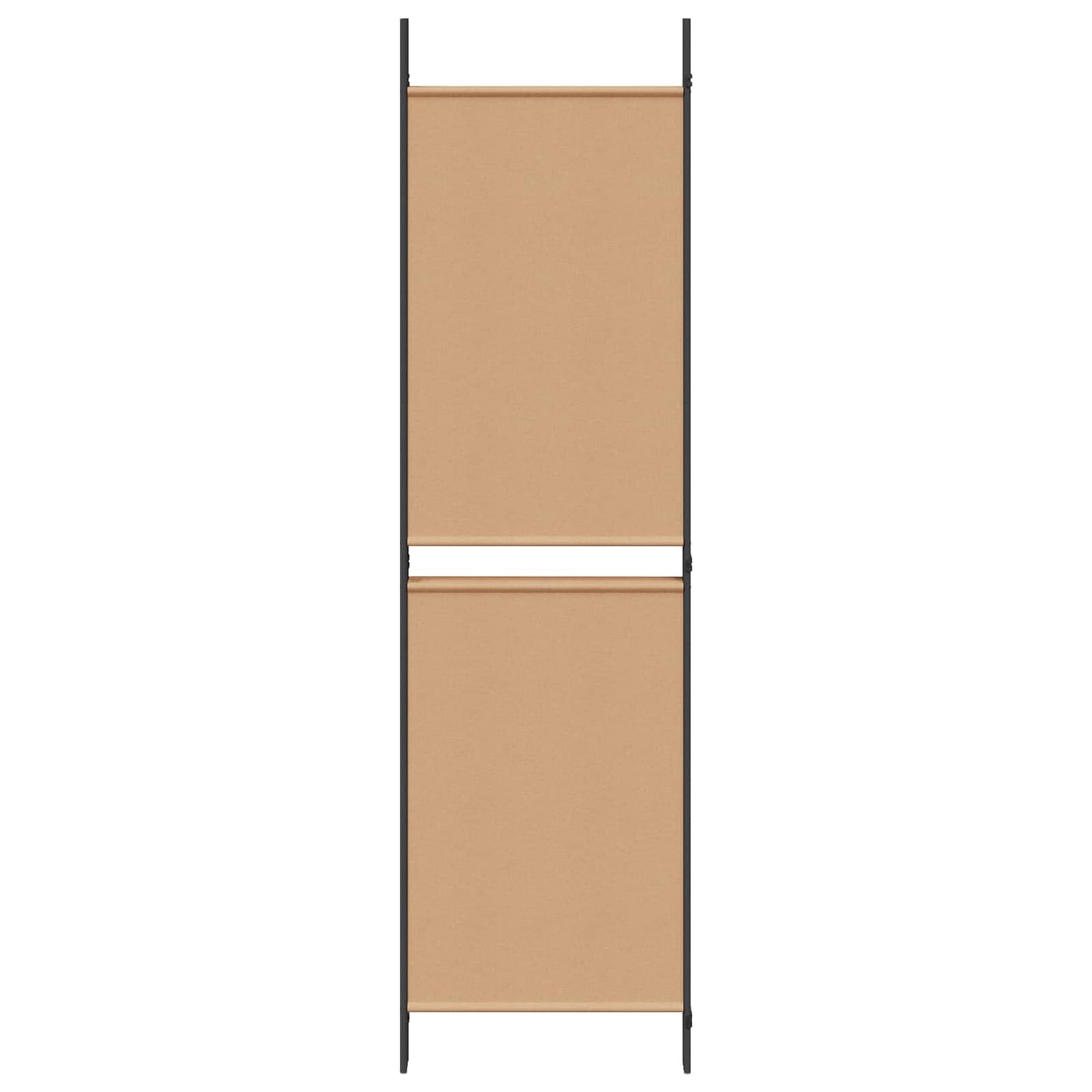 vidaXL Διαχωριστικό Δωματίου 4-Πανέλων Μπεζ 200 x 180 cm Ύφασμα