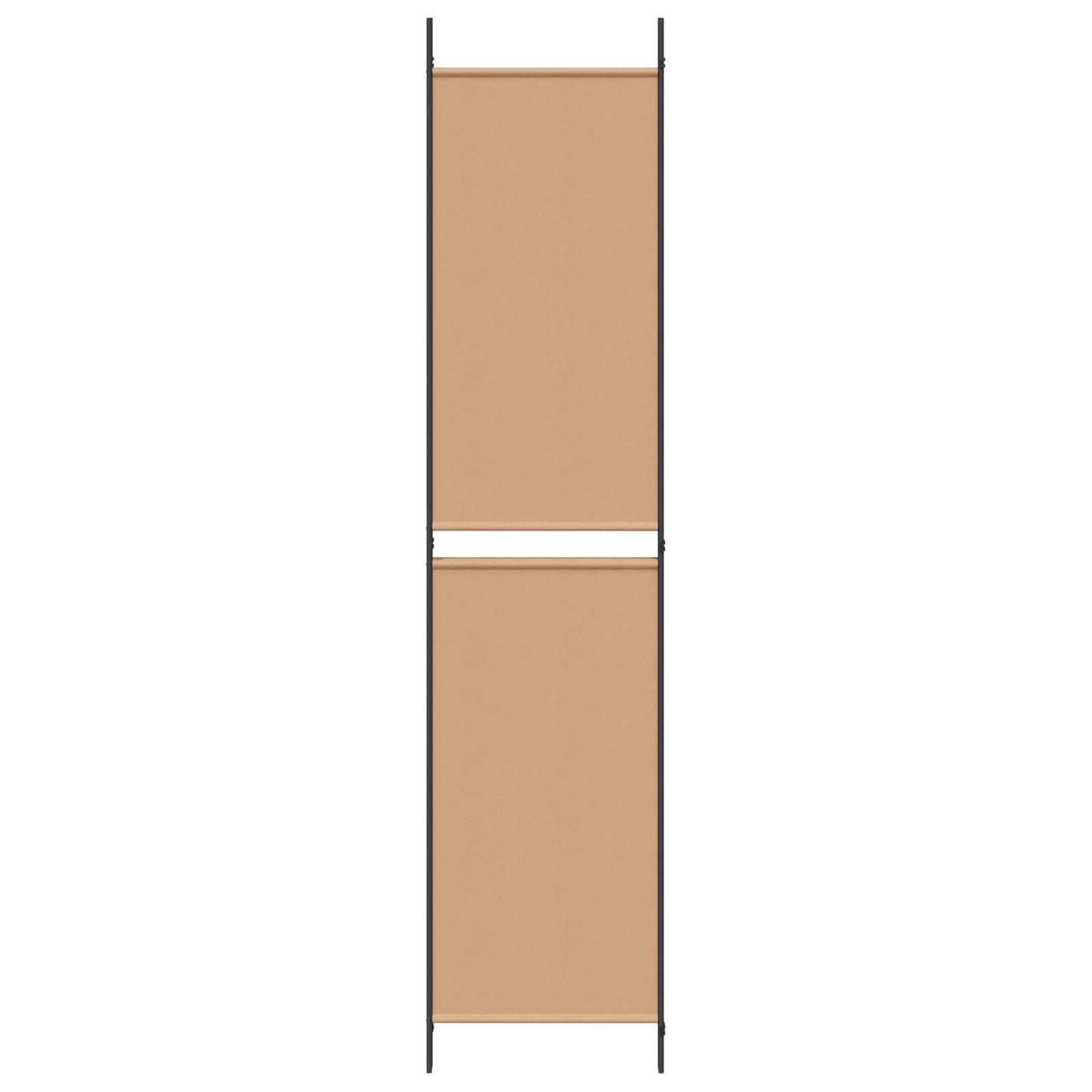 vidaXL 3-Panel Room Divider Μπεζ 150 x 220 cm Ύφασμα