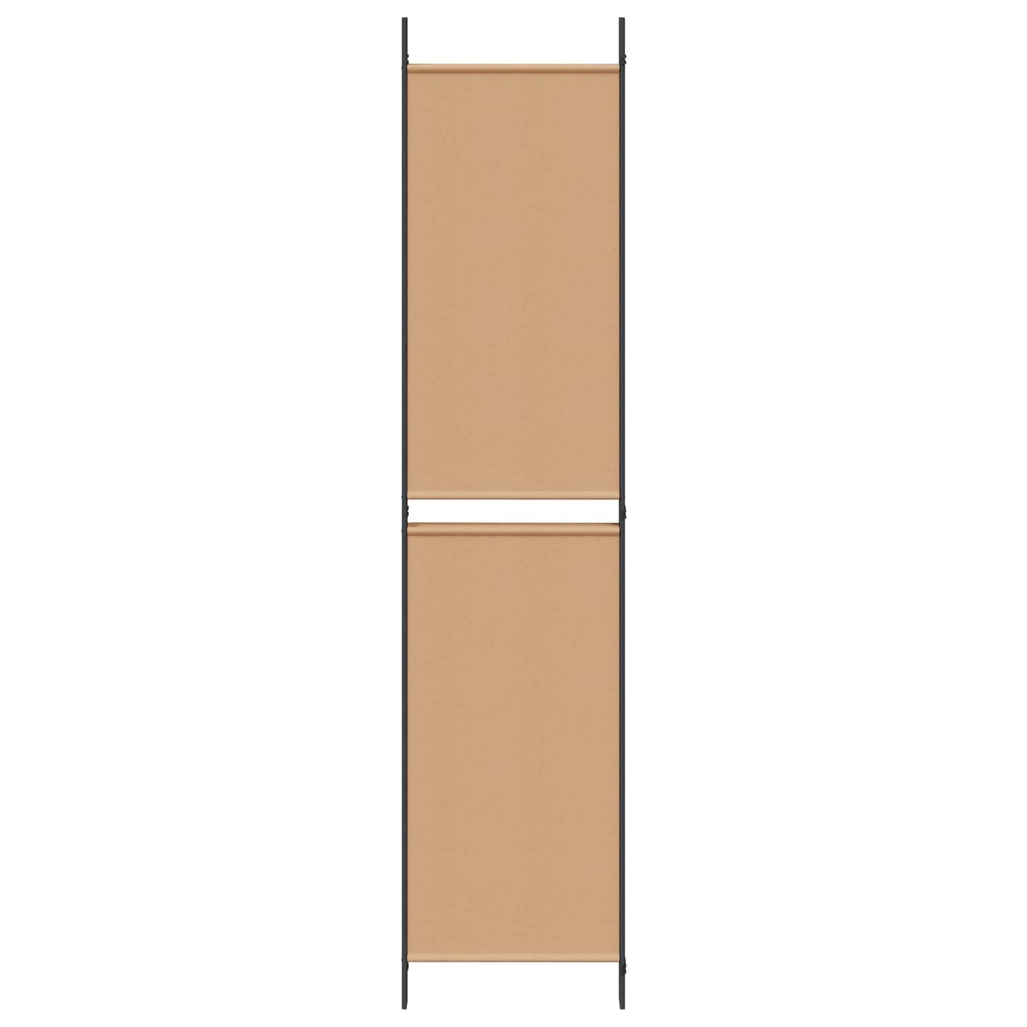 vidaXL Διαχωριστικό Δωματίου 4 Πάνελ Μπεζ 200 x 220 cm Ύφασμα