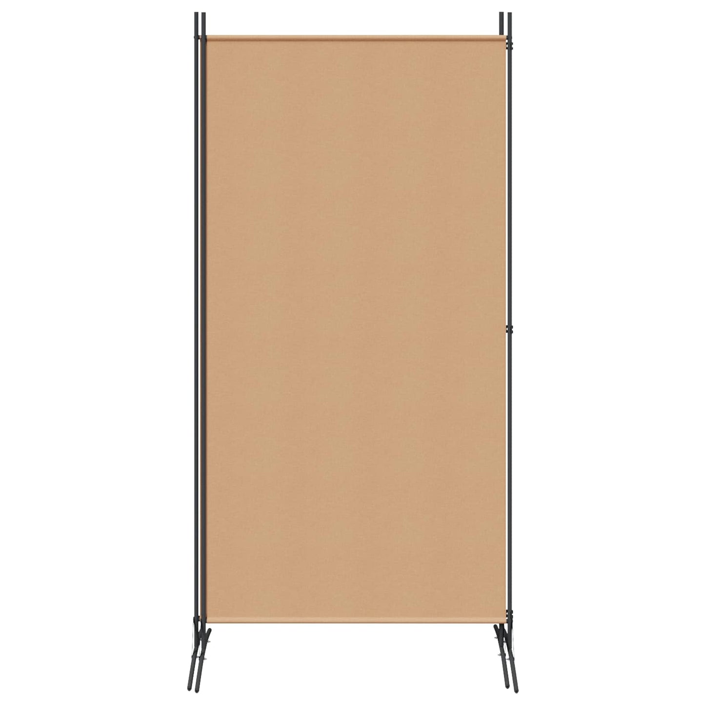 vidaXL Δίαυλος Δωματίου 2 Πάνελ Μπεζ 175 x 180 cm Ύφασμα